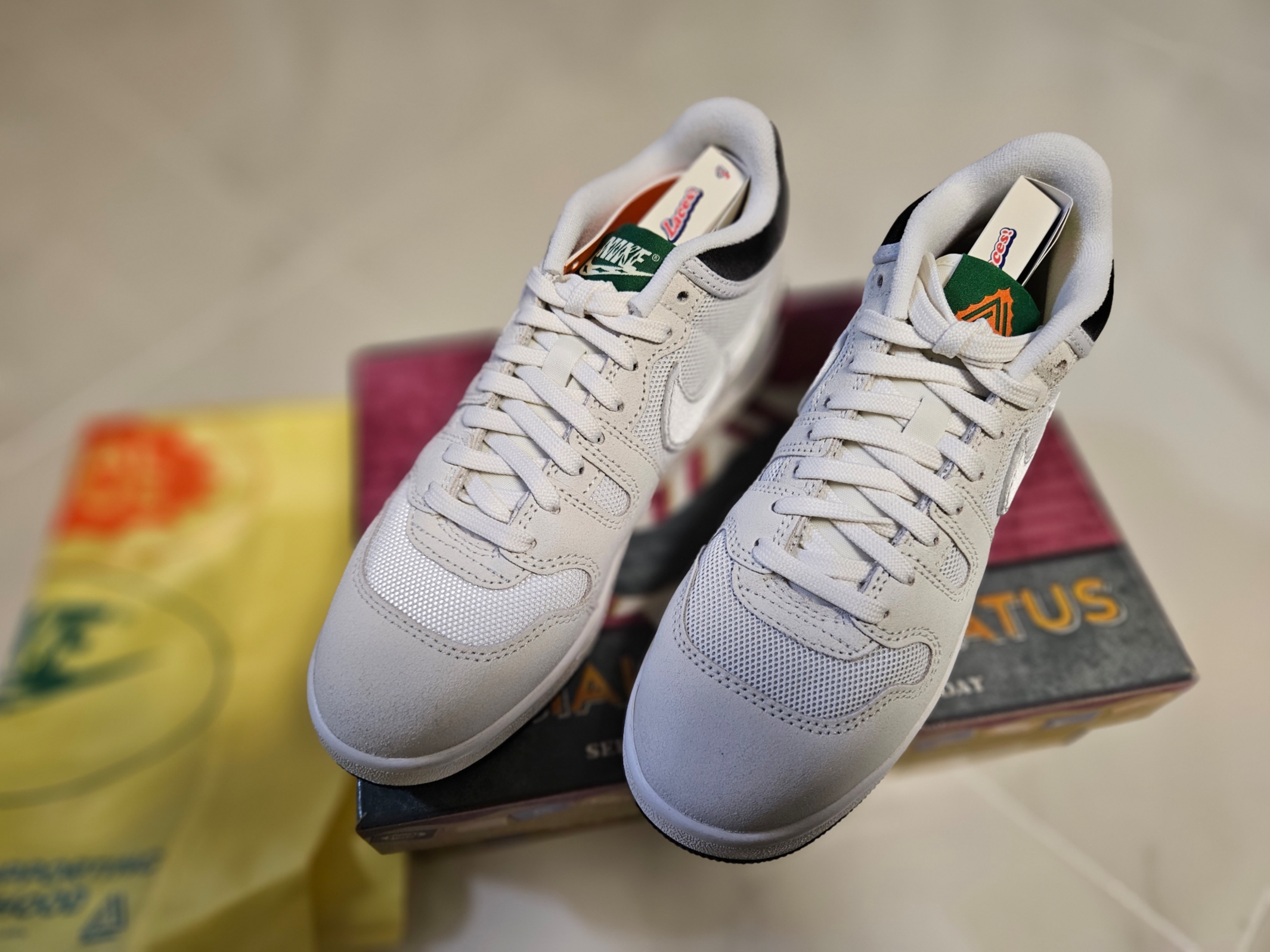Nike x Social Status Mac Attack SP Summit White Pine Green 착용 스타일 - 5