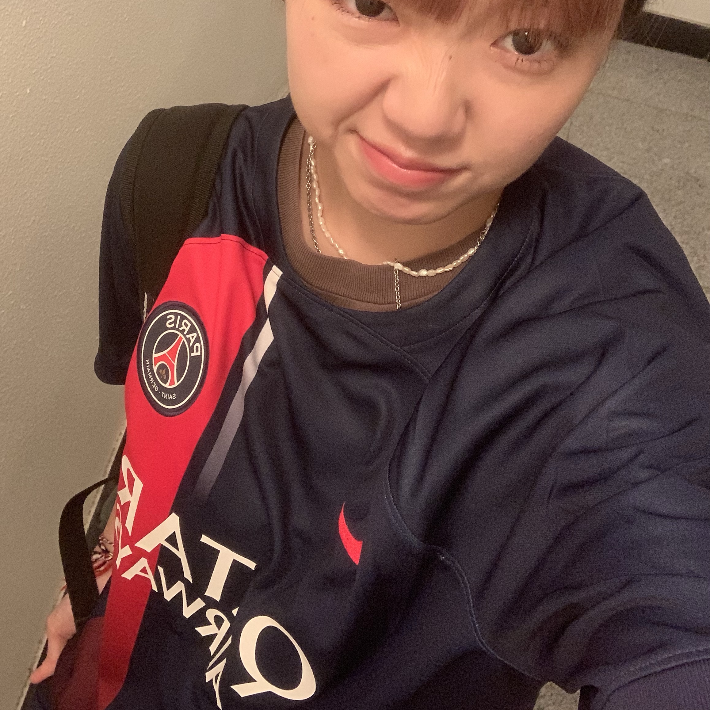 Nike Paris Saint-Germain 2023/24 Dri-Fit Stadium Home Jersey Midnight Navy (Non Marking Ver.) 착용 스타일 - 1
