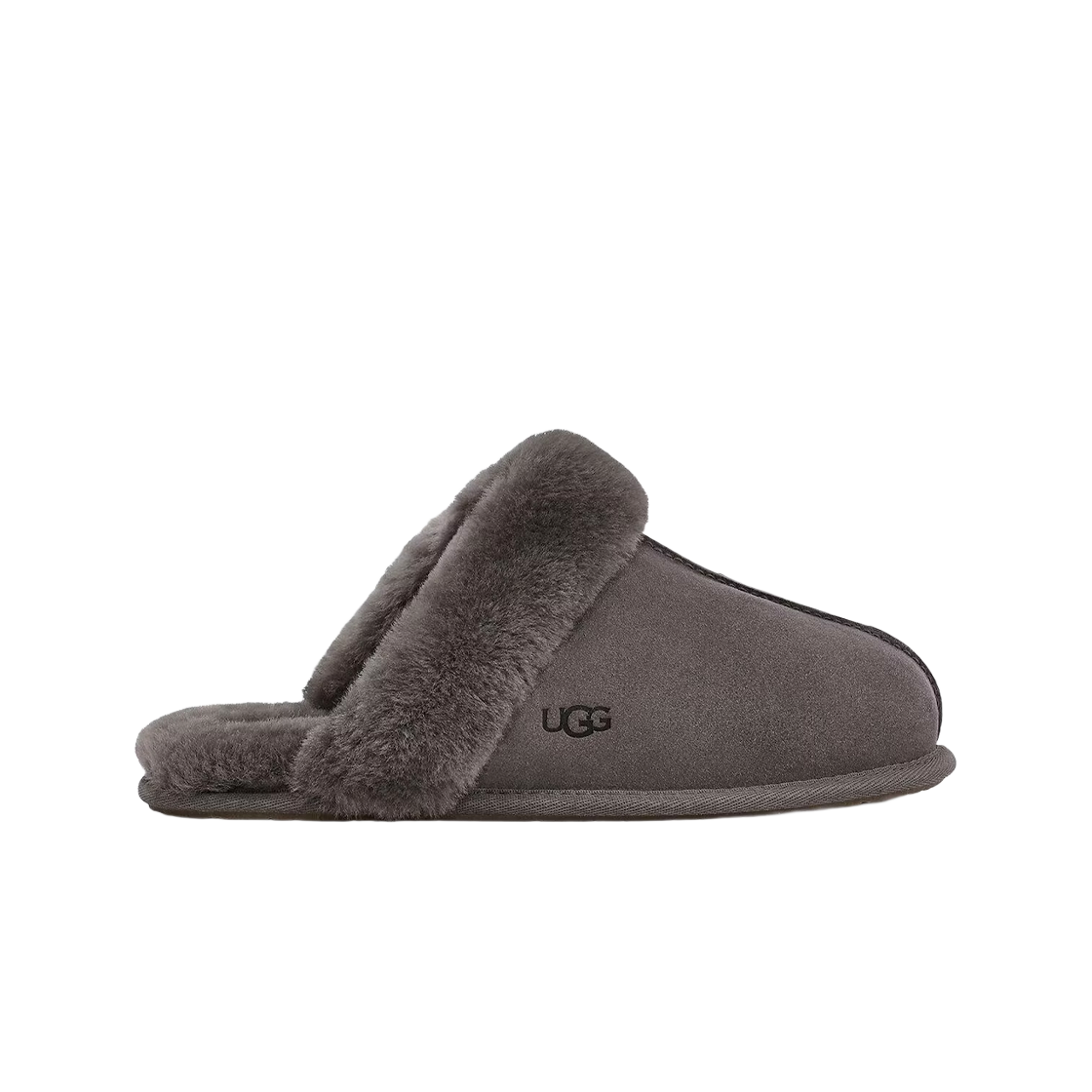 (W) 어그 스커페트 2 슬리퍼 썬더 클라우드((W) UGG Scuffette II Slipper Thunder Cloud)
