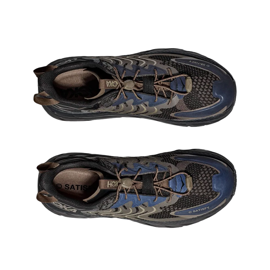 호카 x 새티스파이 클리프톤 LS 포지드 아이언 블랙(Hoka x Satisfy Clifton LS Forged Iron Black) - 2