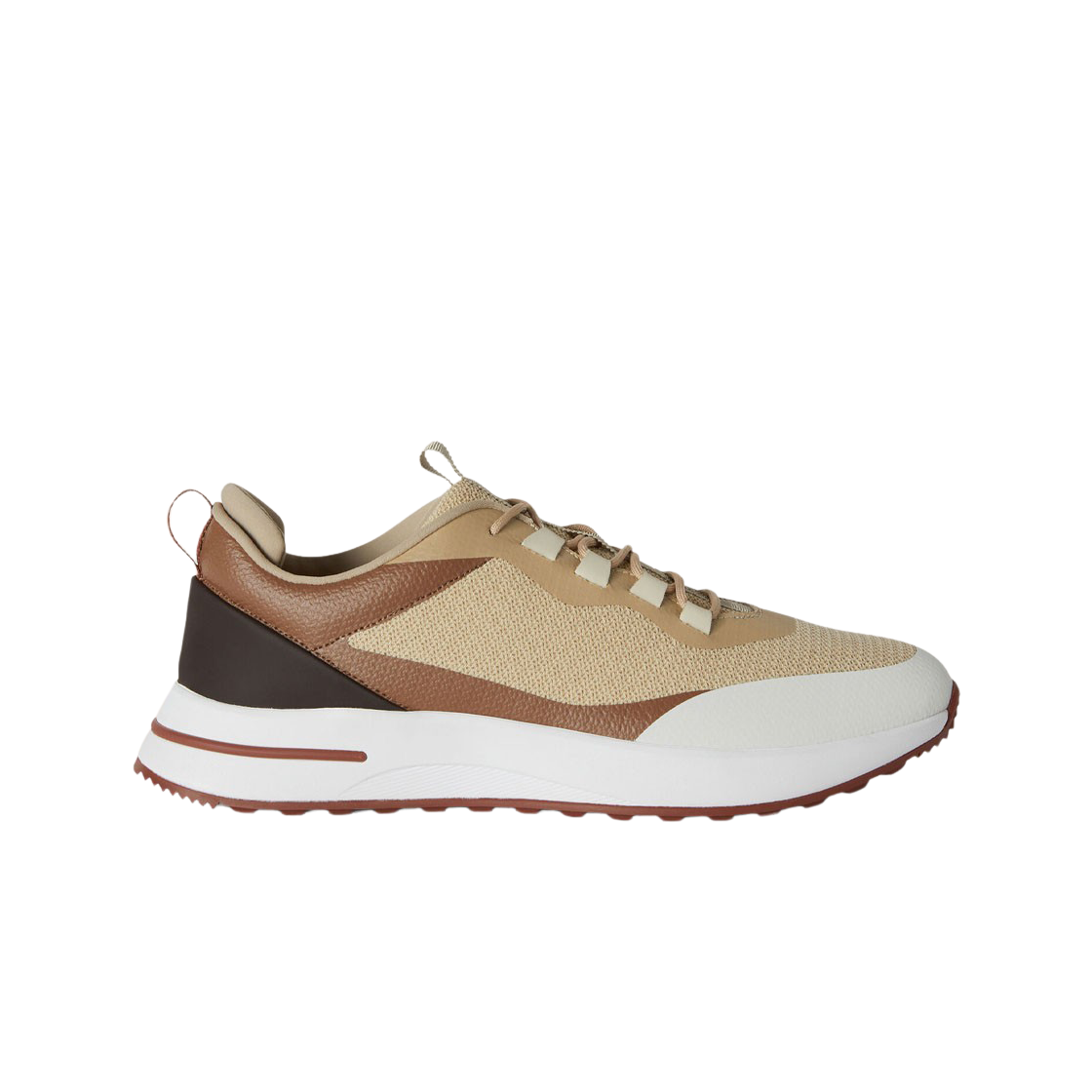 Loro Piana Week-End Walk Sneakers Technical Fabric Crushed Stone 상세 이미지 1