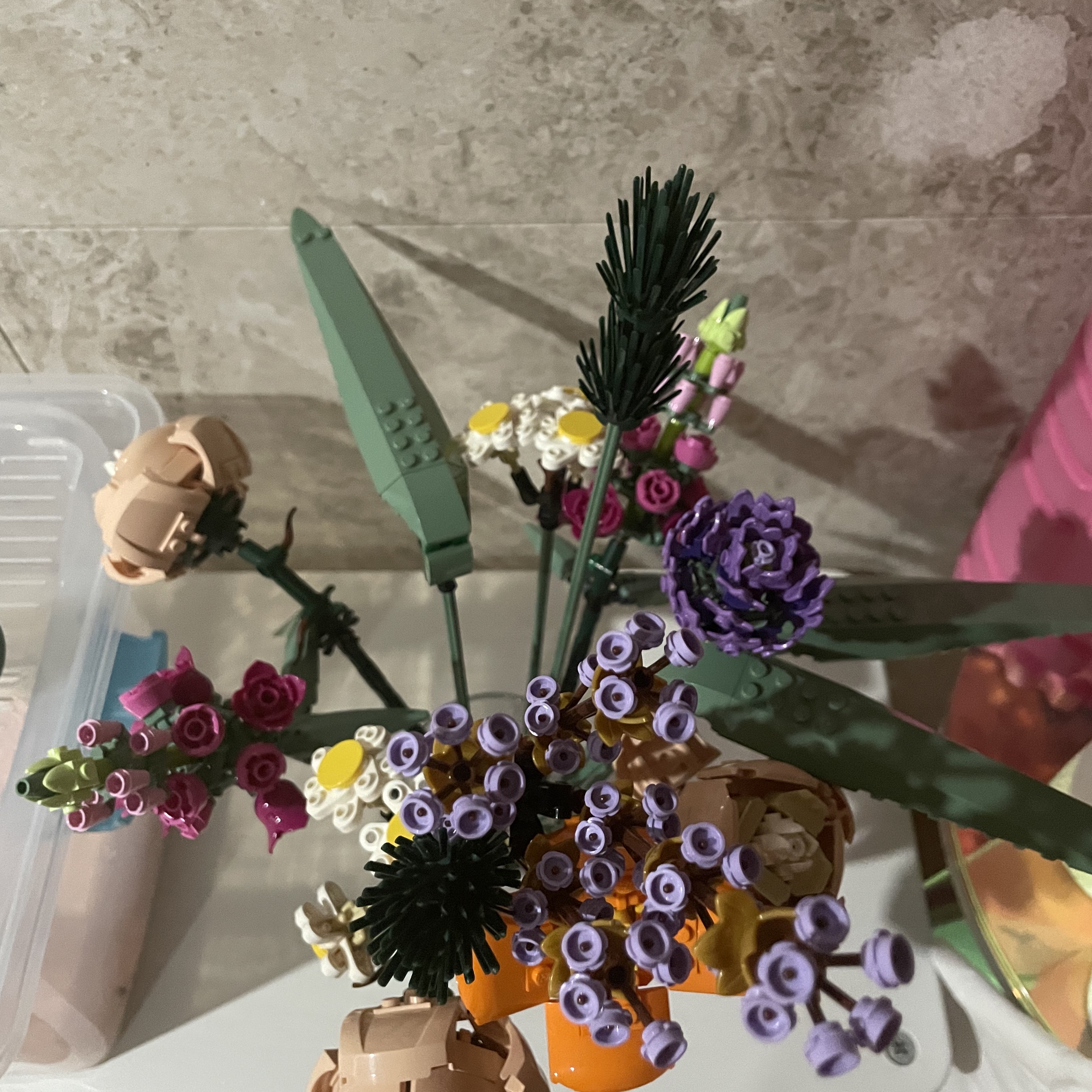 Lego Flower Bouquet 착용 스타일