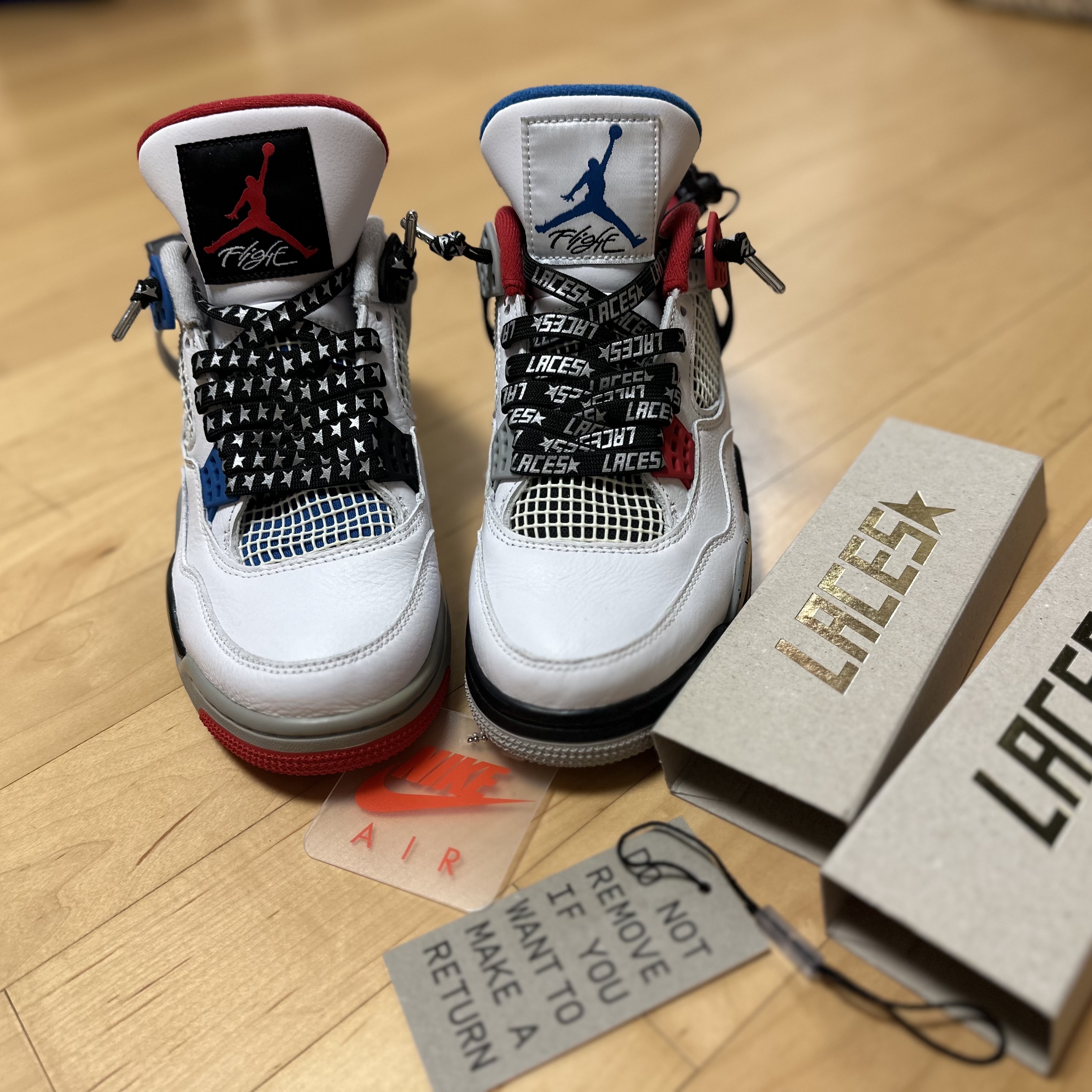 Jordan 4 Retro What The 4 착용 스타일 - 1