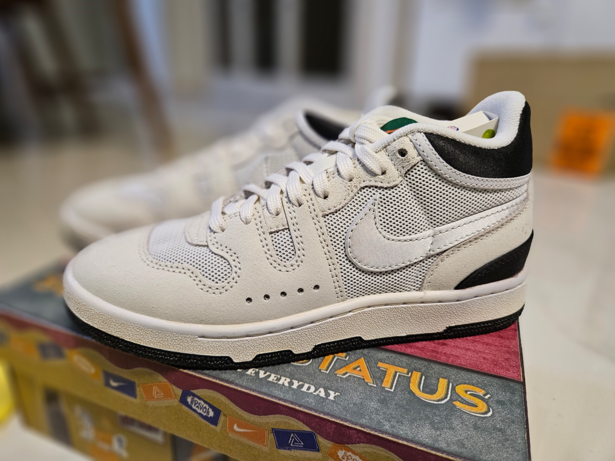 Nike x Social Status Mac Attack SP Summit White Pine Green 착용 스타일 - 6