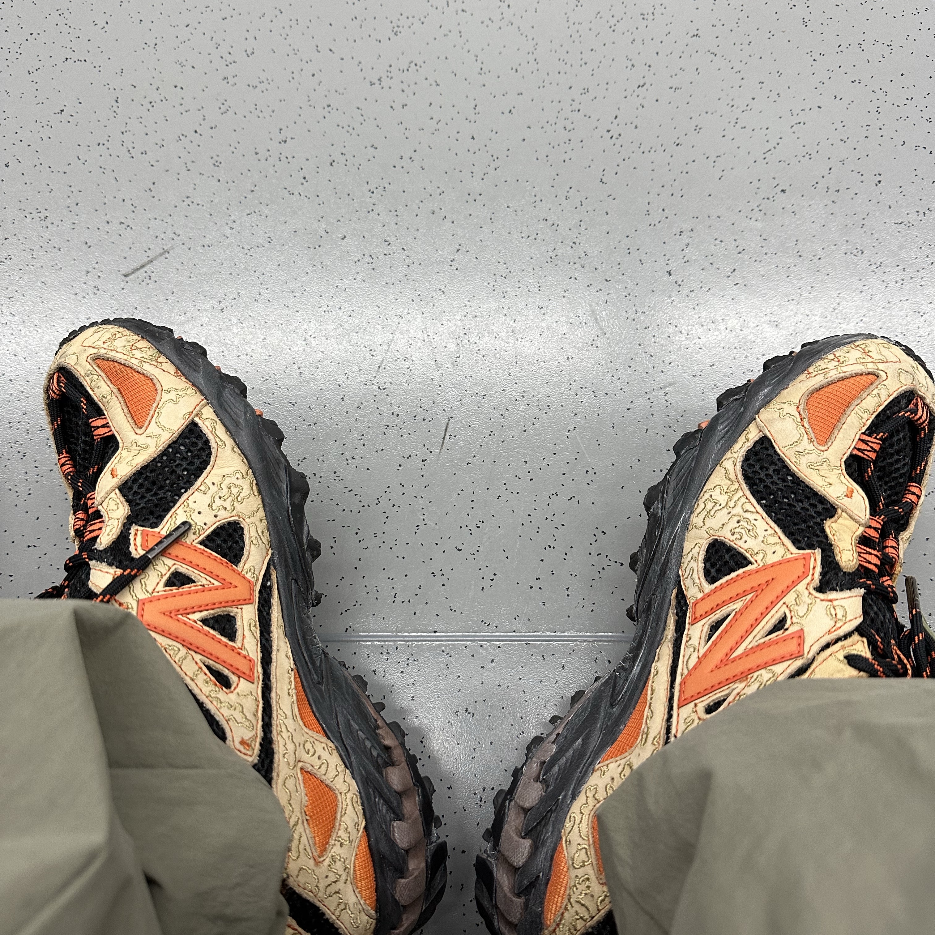 New Balance x Joe Freshgoods Beneath the Surface 610 Lil Desert Brown - D Standard 착용 스타일