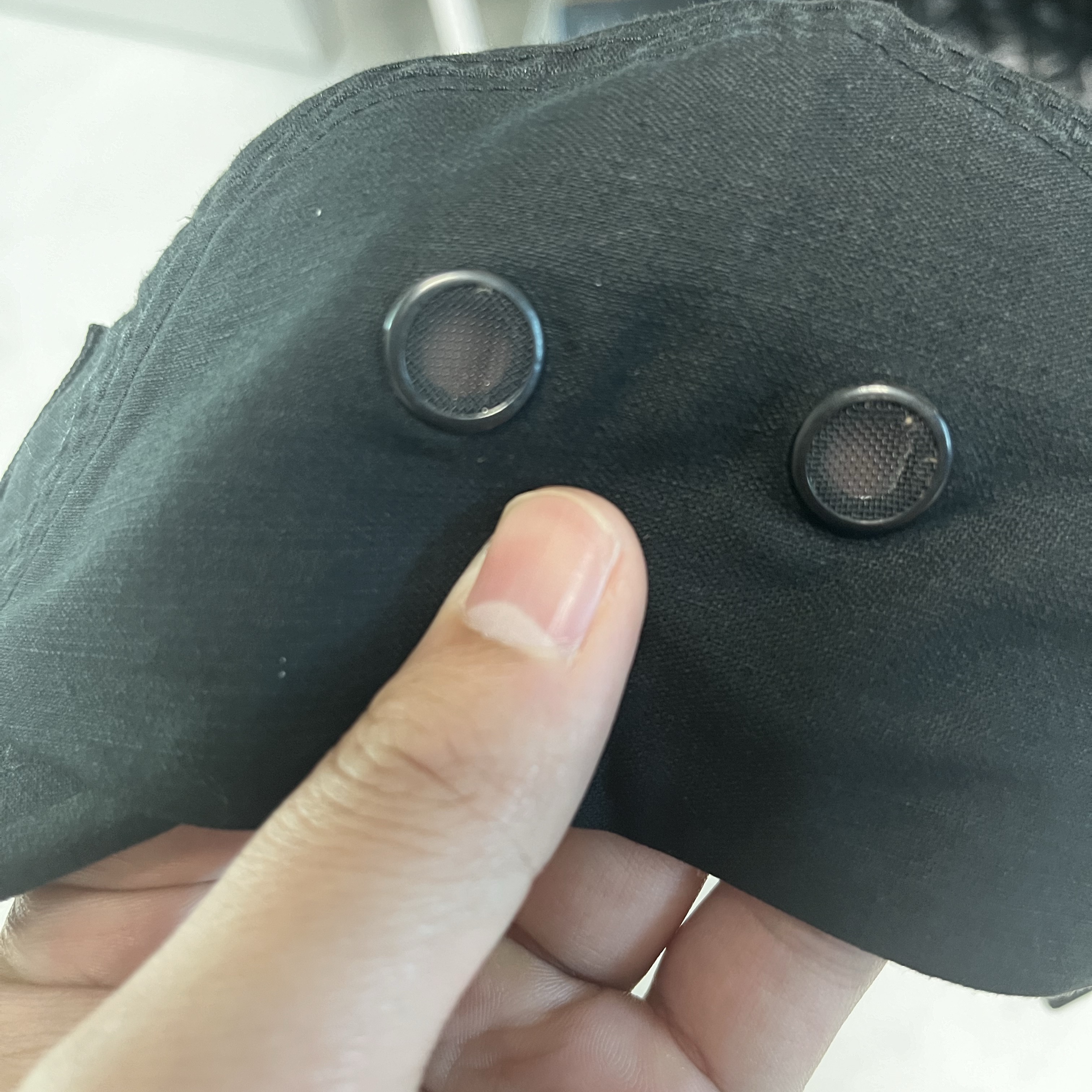 Supreme Military Camp Cap Black - 22FW 착용 스타일 - 2