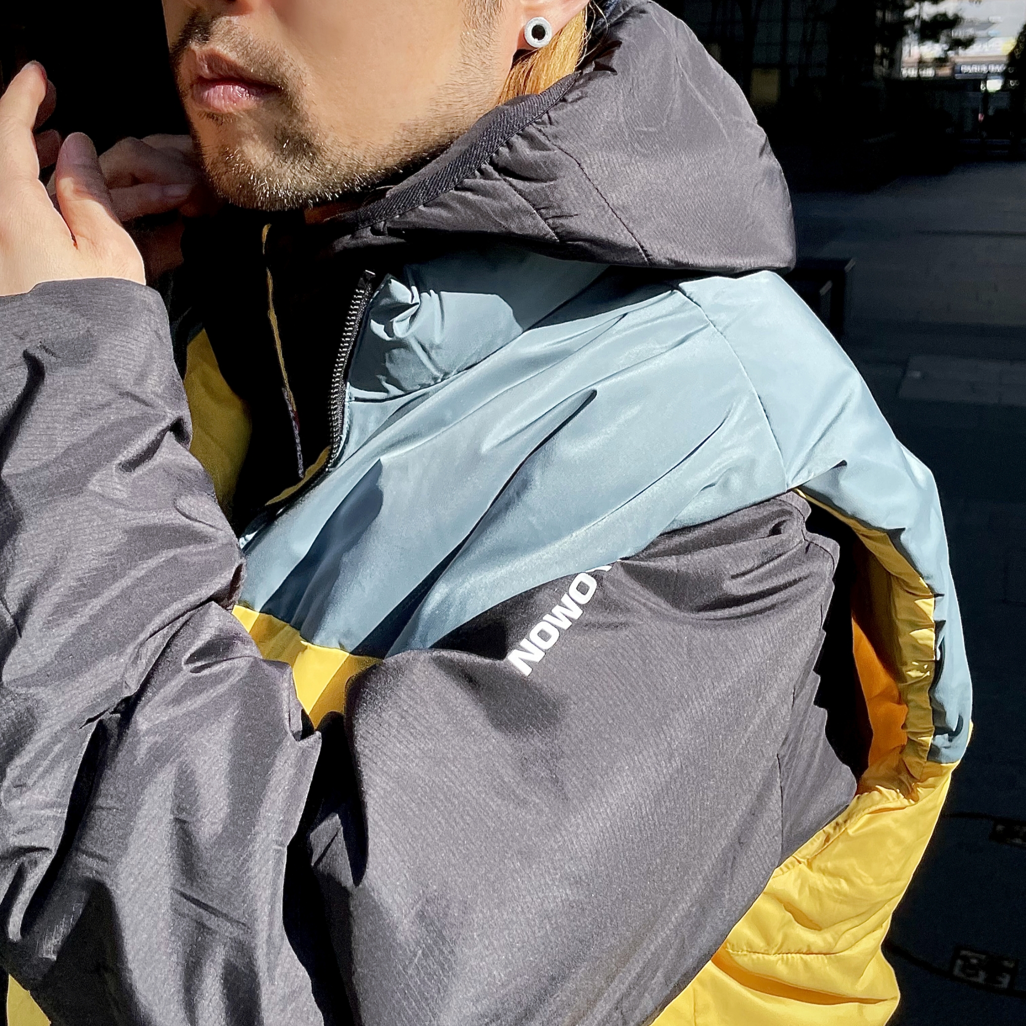 Salomon Modisay Jacket Black 착용 스타일 - 4