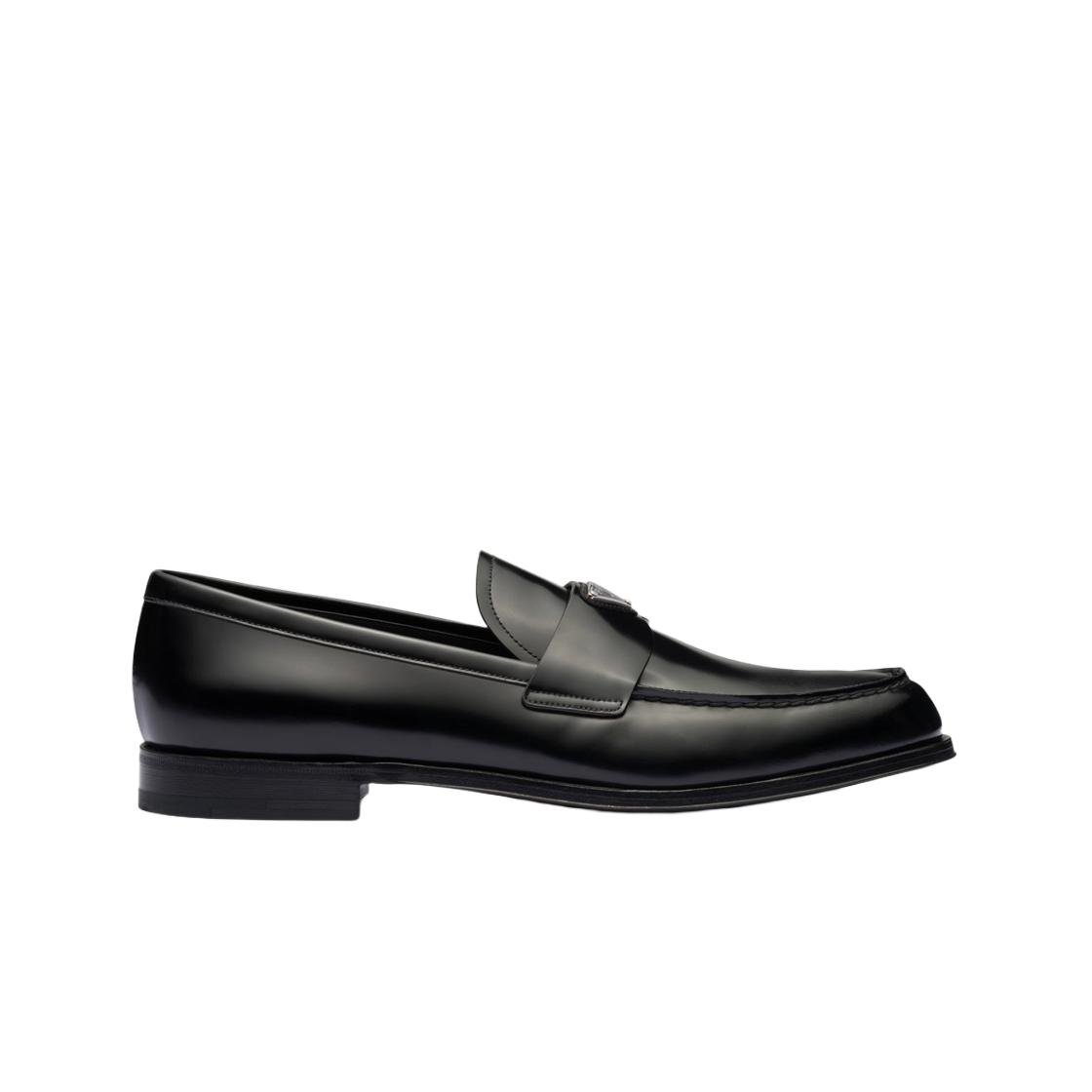 프라다 브러쉬드 레더 로퍼 블랙(Prada Brushed Leather Loafers Black)