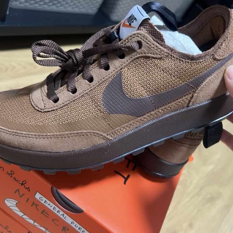 Nike x Tom Sachs General Purpose Shoe Archive, Nike x Tom Sachs General Purpose Shoe Brown 착용 스타일 - 4