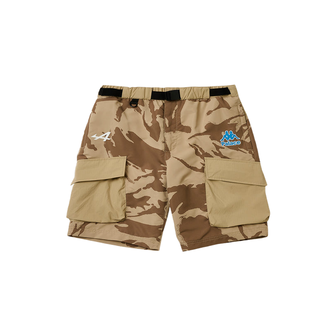 Palace x Kappa For Alpine Nylon Pit Shorts Desert Camo - 23FW 상세 이미지 1