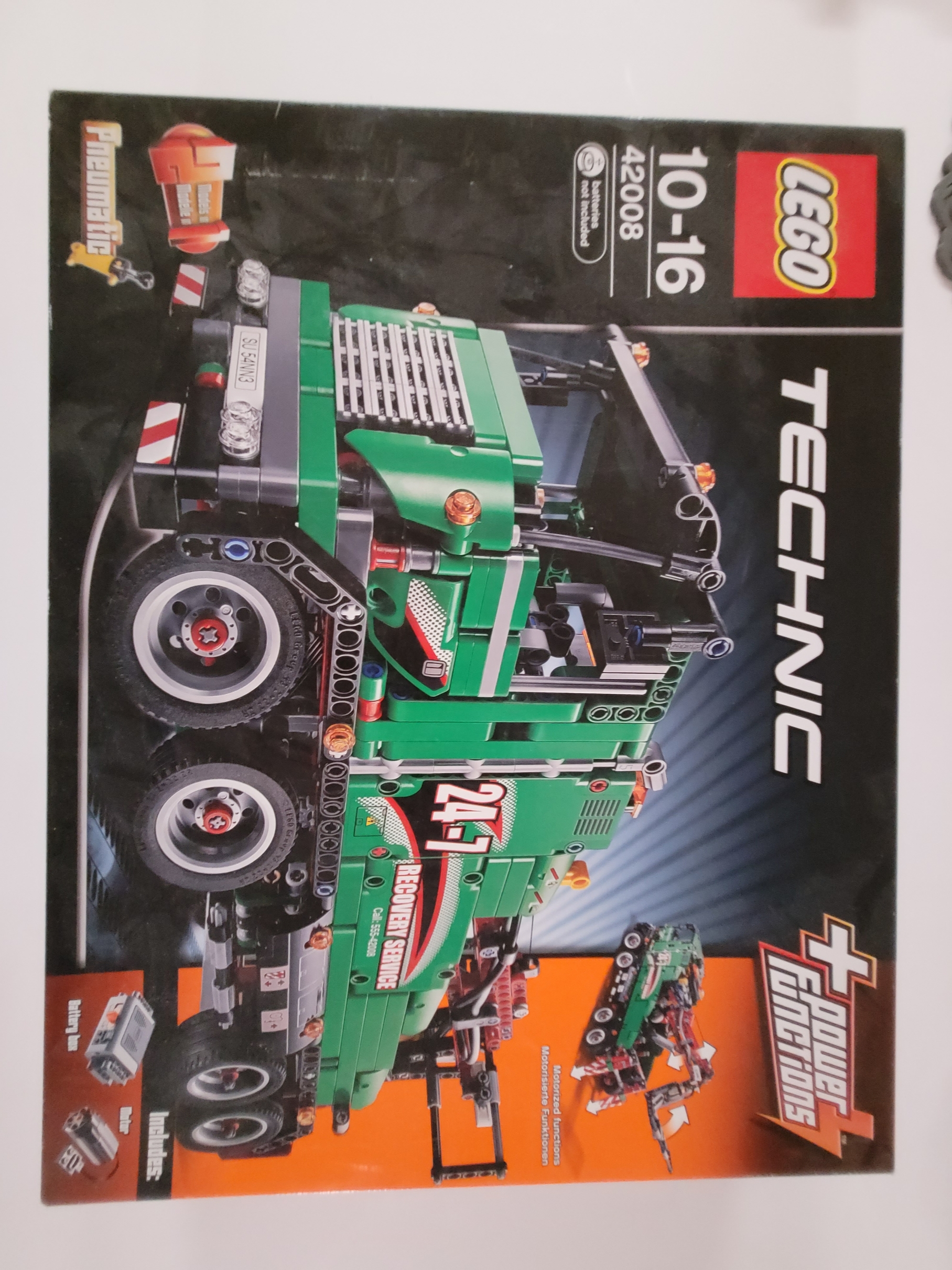 Lego Service Truck 착용 스타일 - 1