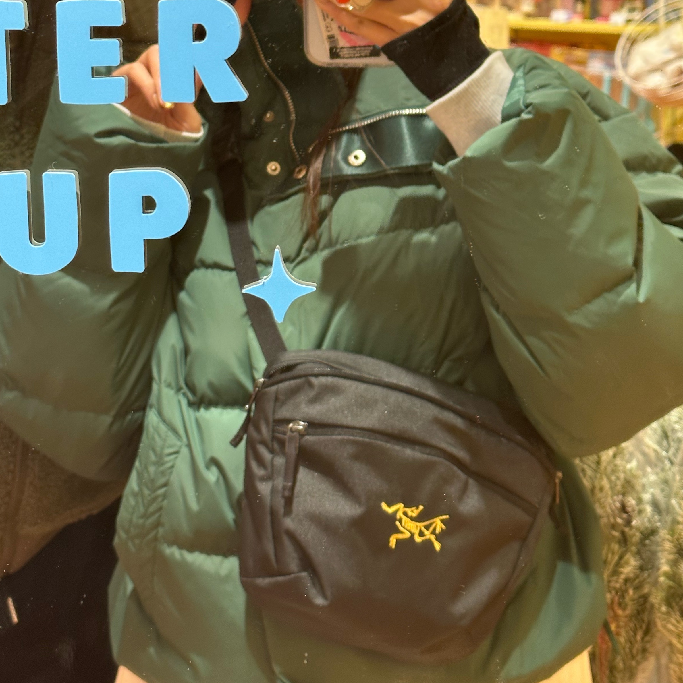 Arc'teryx Mantis 2 Waistpack 24K Black 착용 스타일
