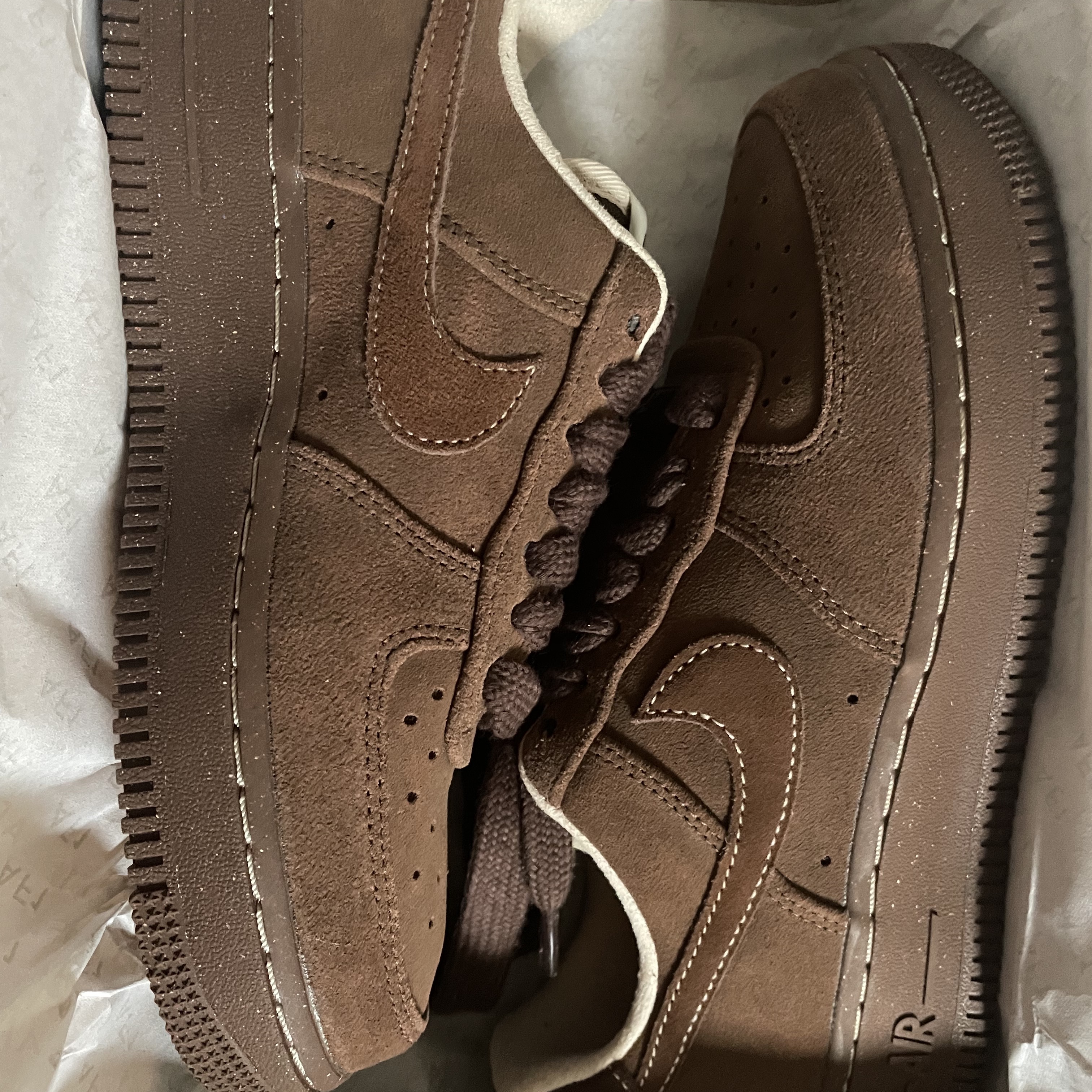 (W) Nike Air Force 1 '07 Cacao Wow 착용 스타일