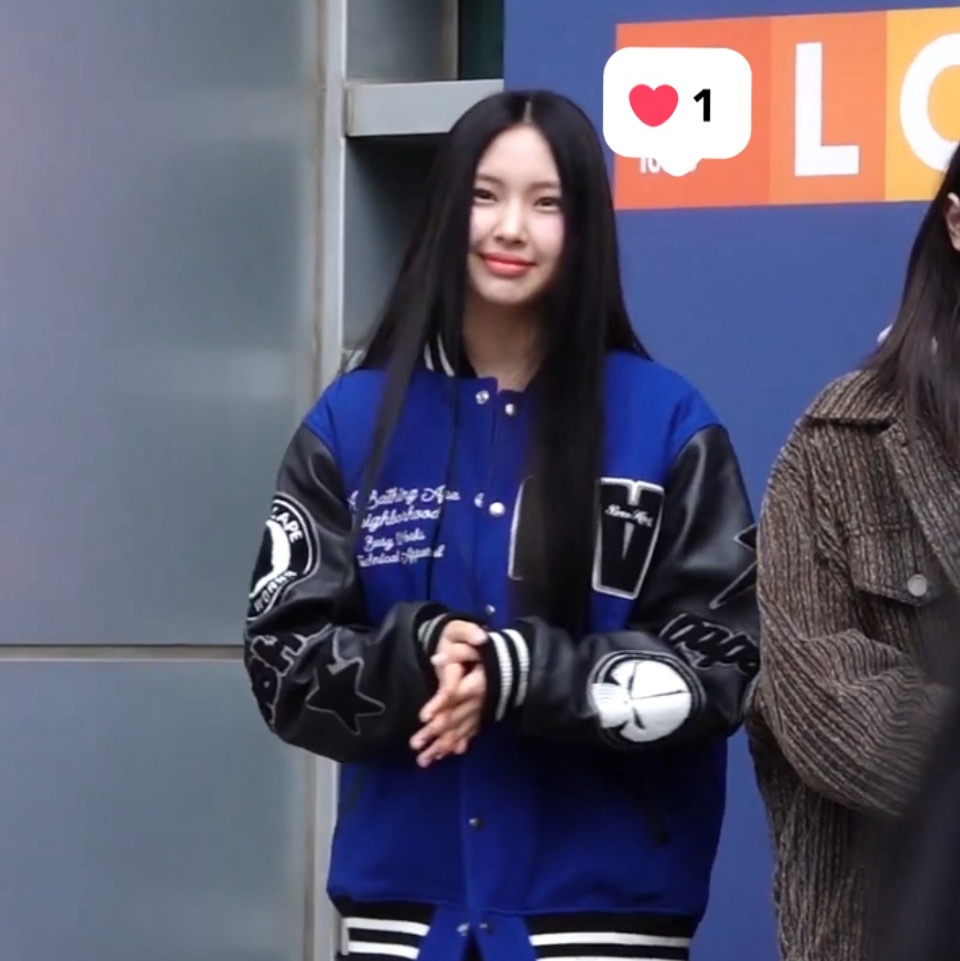 BAPE x Neighborhood Varsity Jacket Blue Black - Neighborhood Exclusive 착용 스타일 - 2