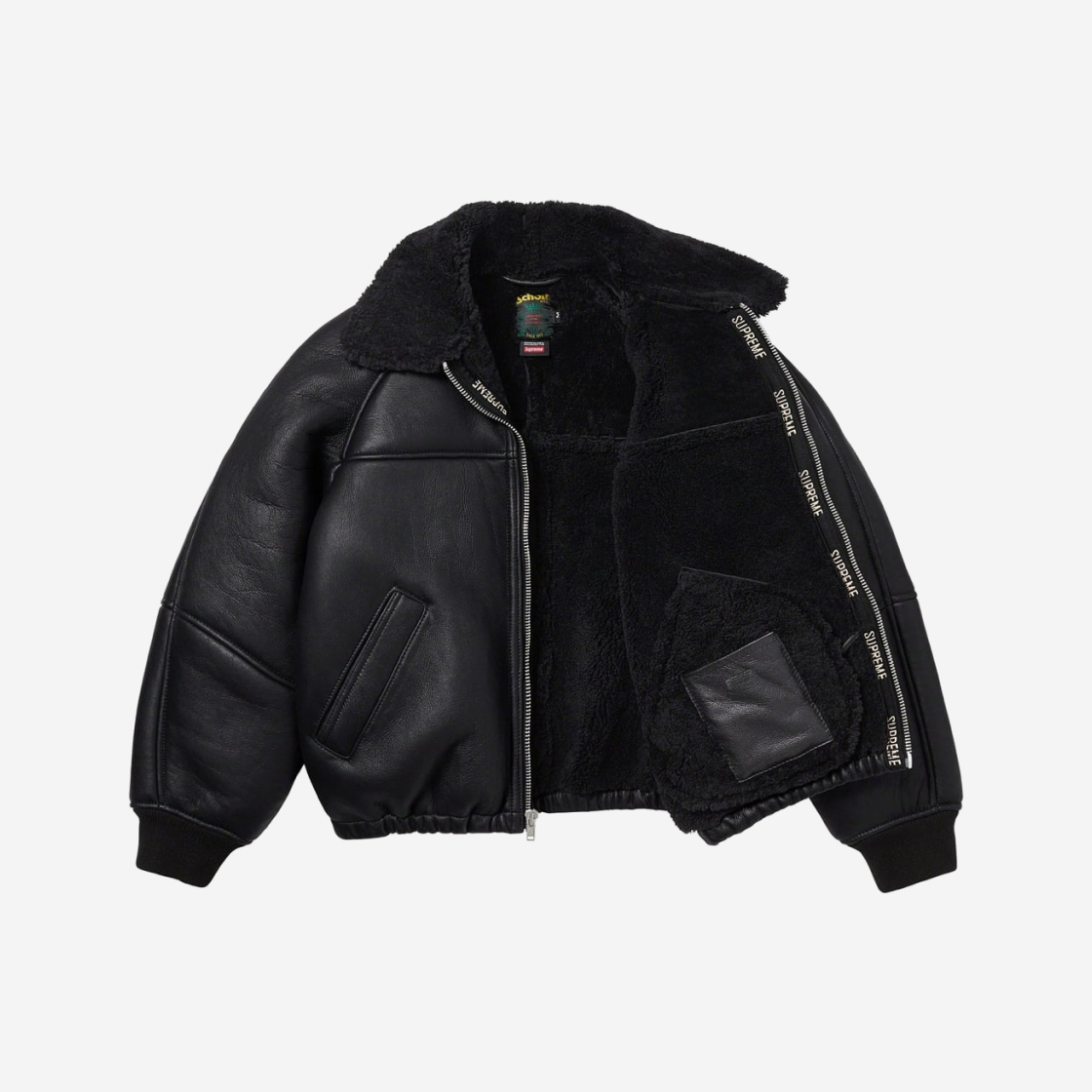 Supreme®/Schott® Shearling Bomber Jacket まぶしく