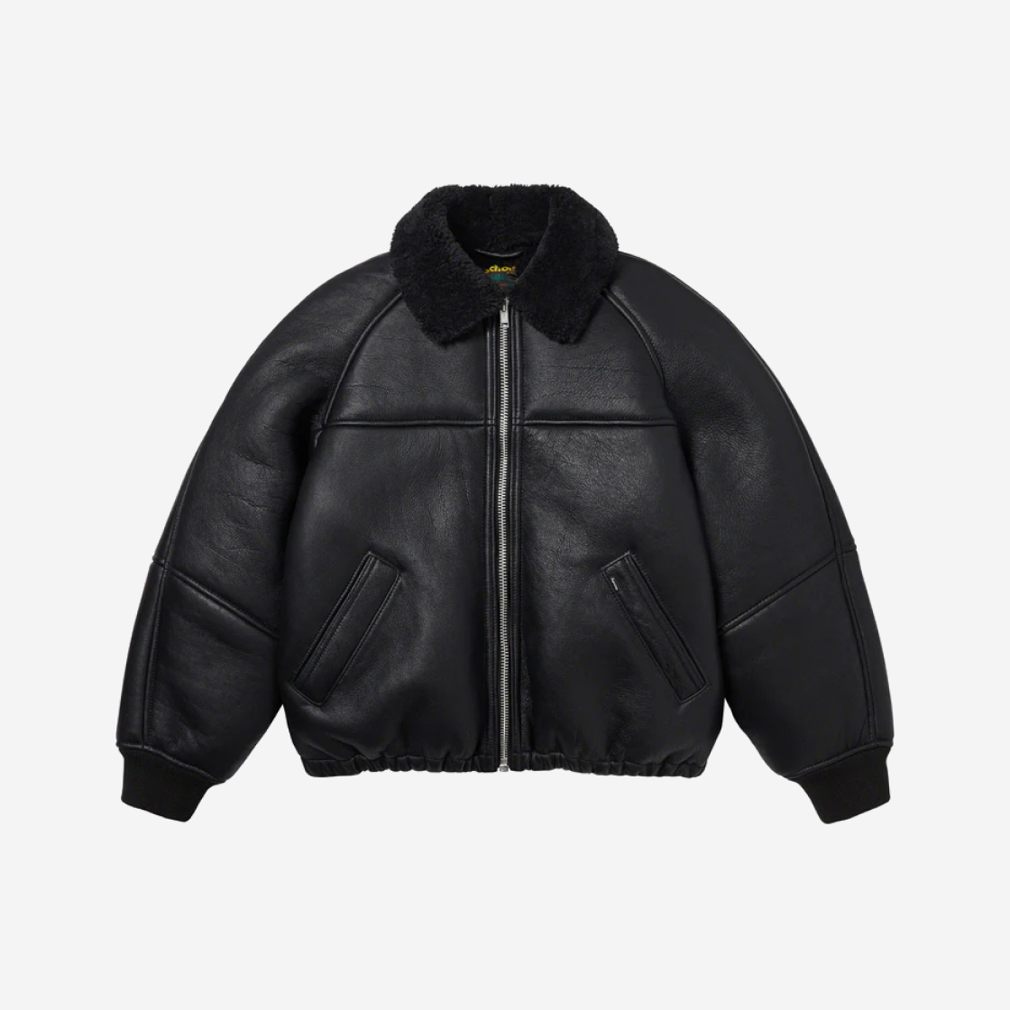 17FW Supreme × Schott Faux Fur Peacoat Supreme Schott Peacoat