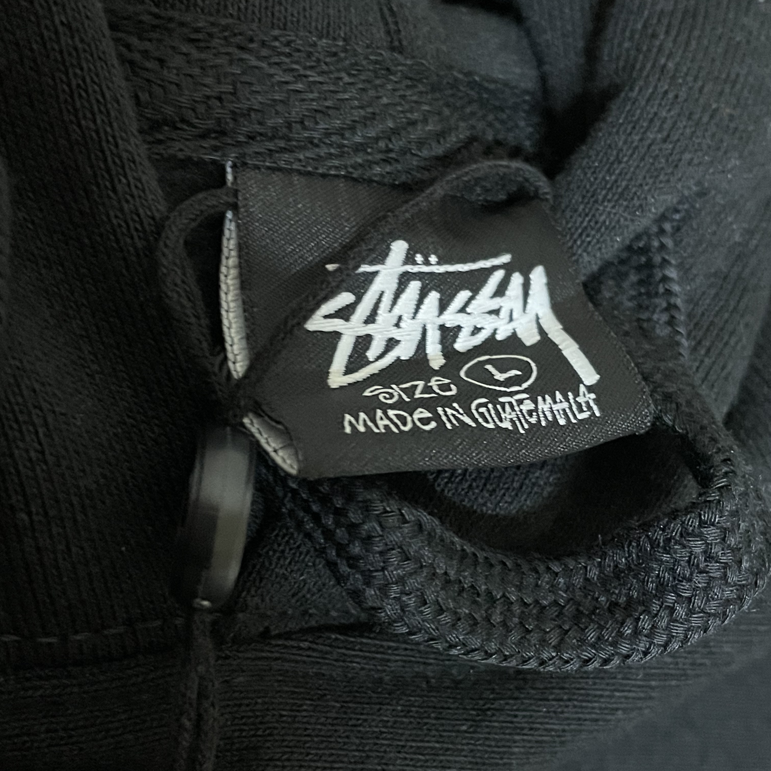 Stussy Basic Stussy Hoodie Black 2023 착용 스타일 - 2