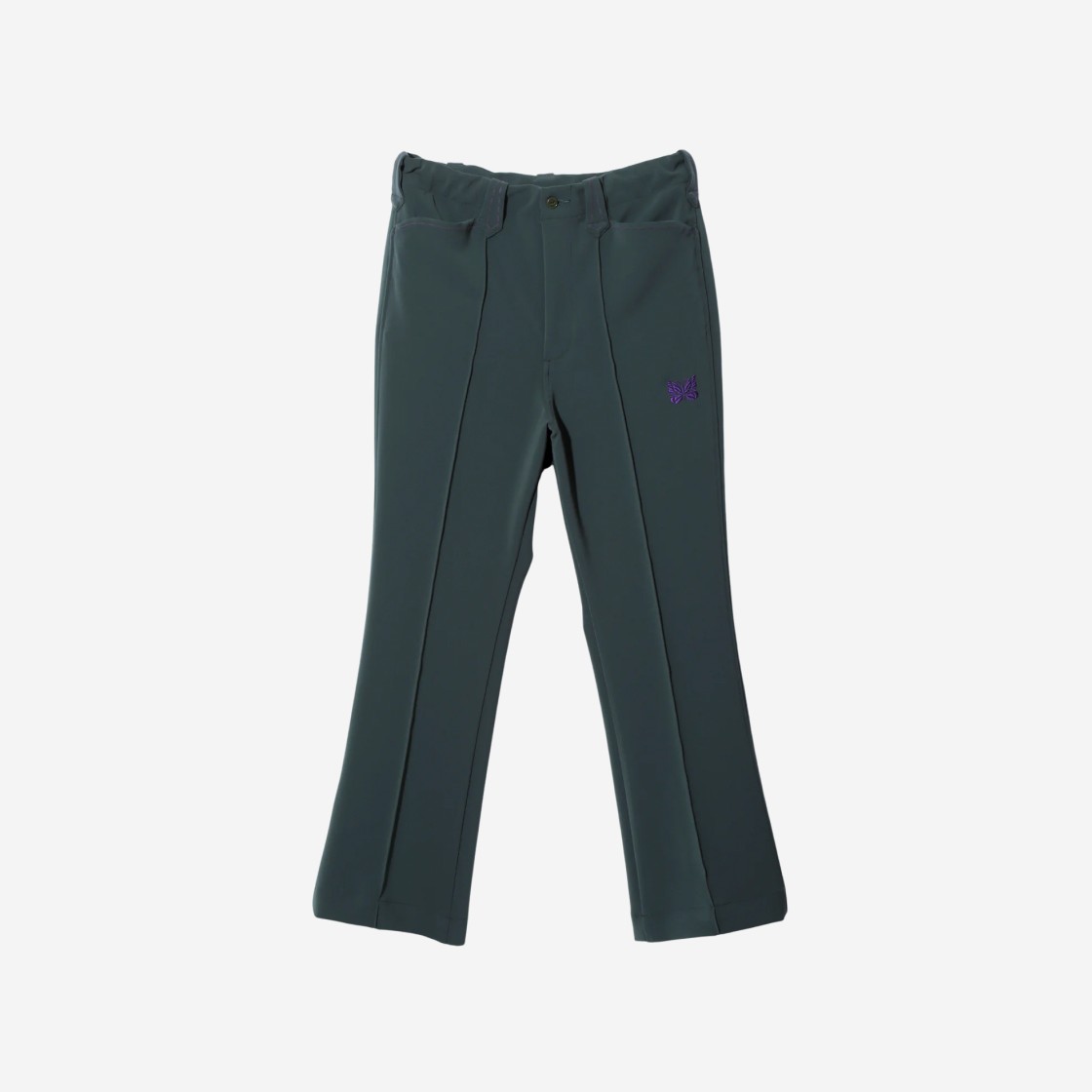 Needles Western Leisure Pants Double Cloth Green 상세 이미지 1