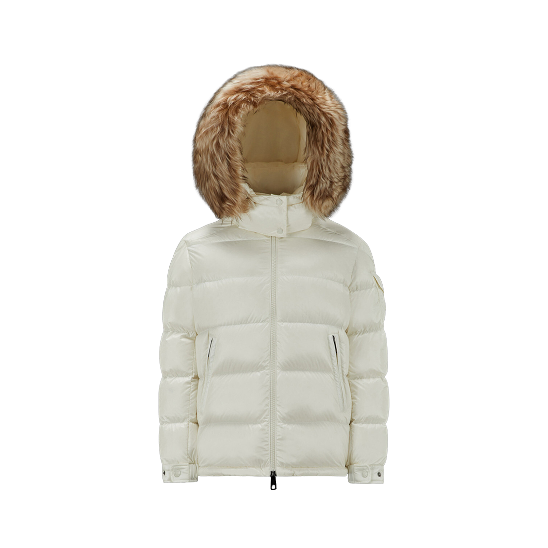 (W) Moncler Mairefur Short Down Jacket White - 23FW 상세 이미지 1