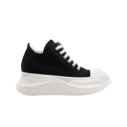 Rick Owens Dark Shadow Abstract Low Sneakers Black Milk