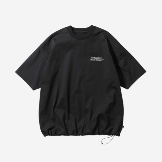 Ennoy Border 遊ぼ T-Shirt (BLACK × WHITE) M 