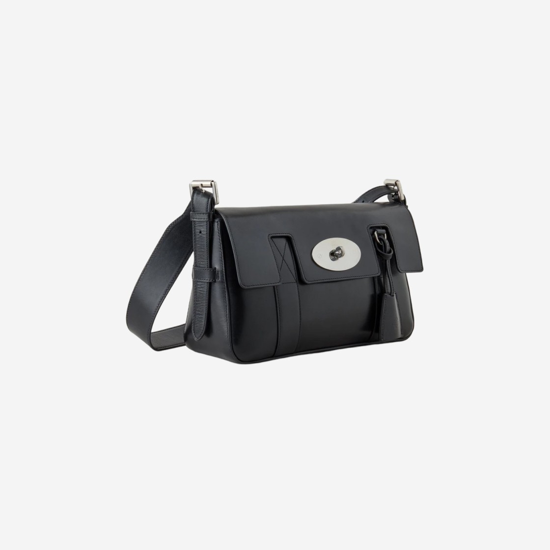 Mulberry Smooth Shiny Classic Calf East West Bayswater Black 상세 이미지 2