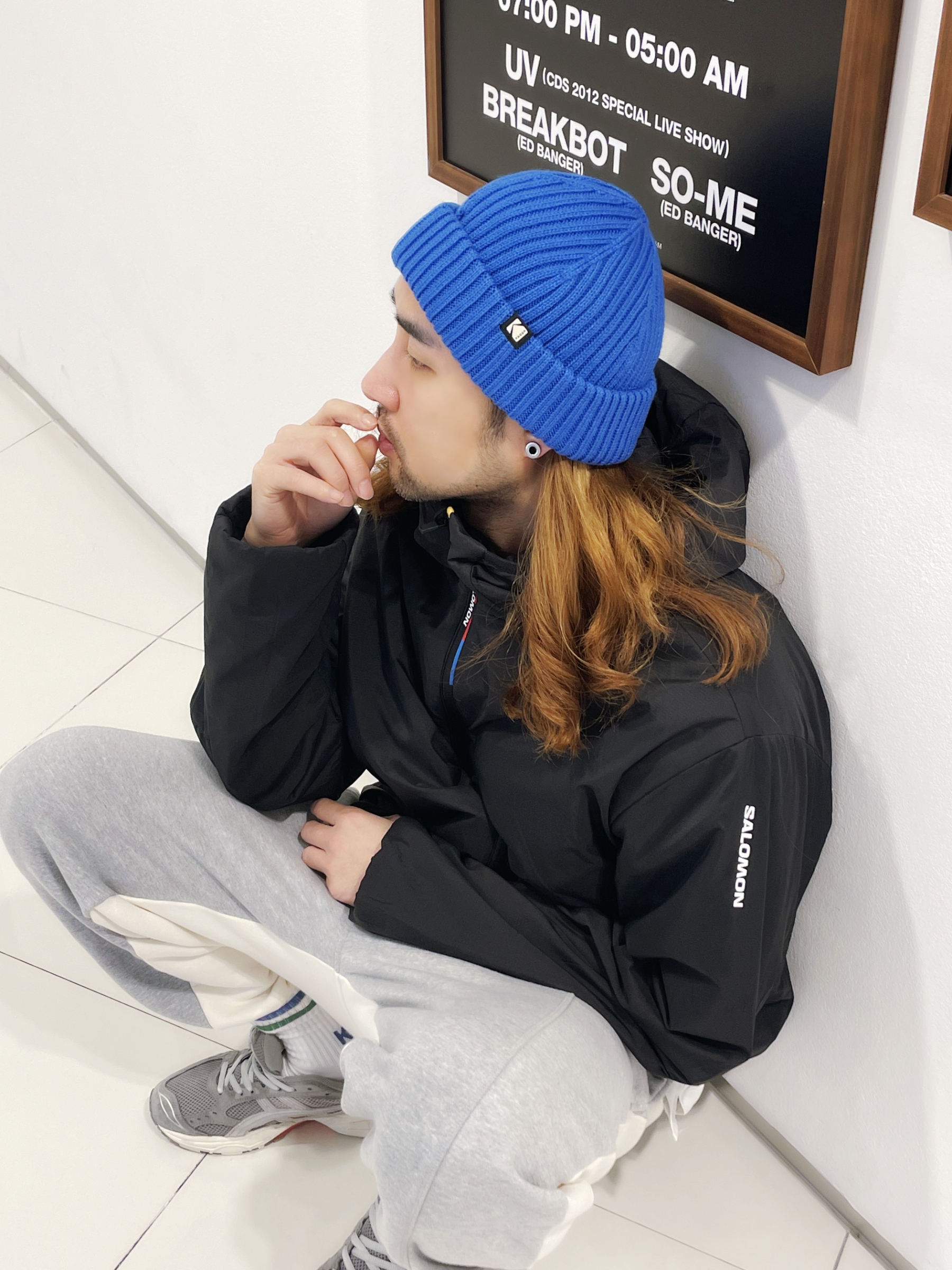 Salomon Modisay Jacket Black 착용 스타일 - 4