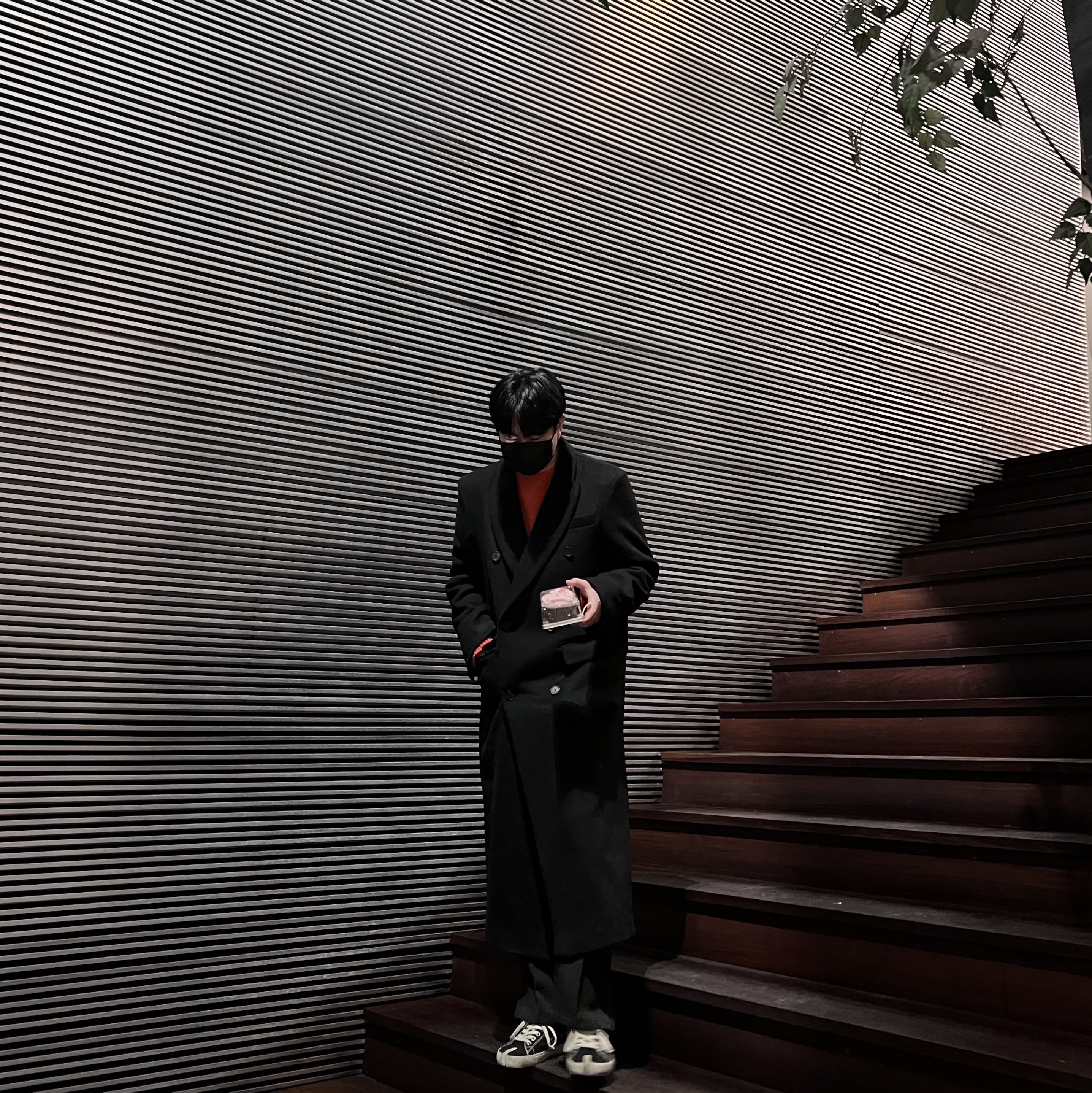 Maison Margiela Tabi Sneakers Black 착용 스타일