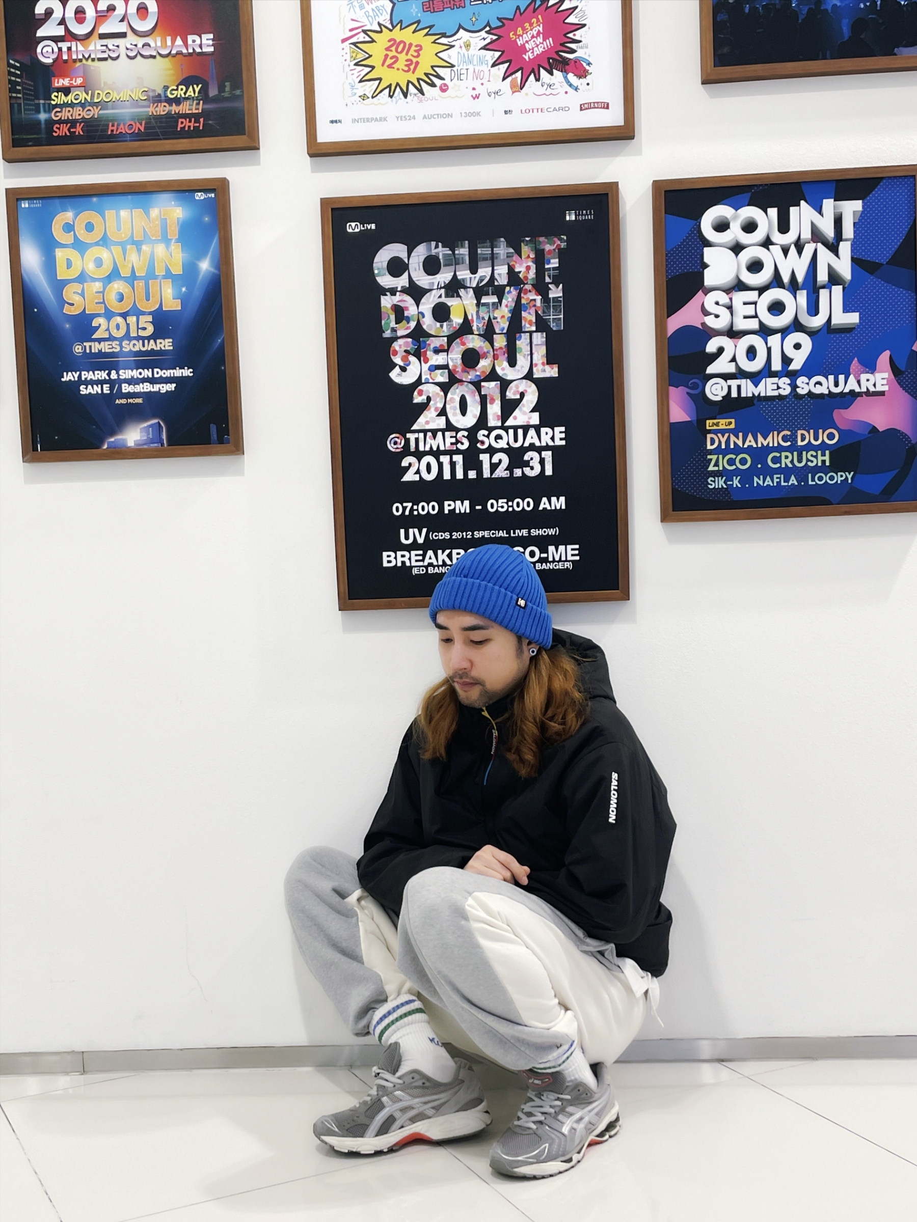 Salomon Modisay Jacket Black 착용 스타일 - 3