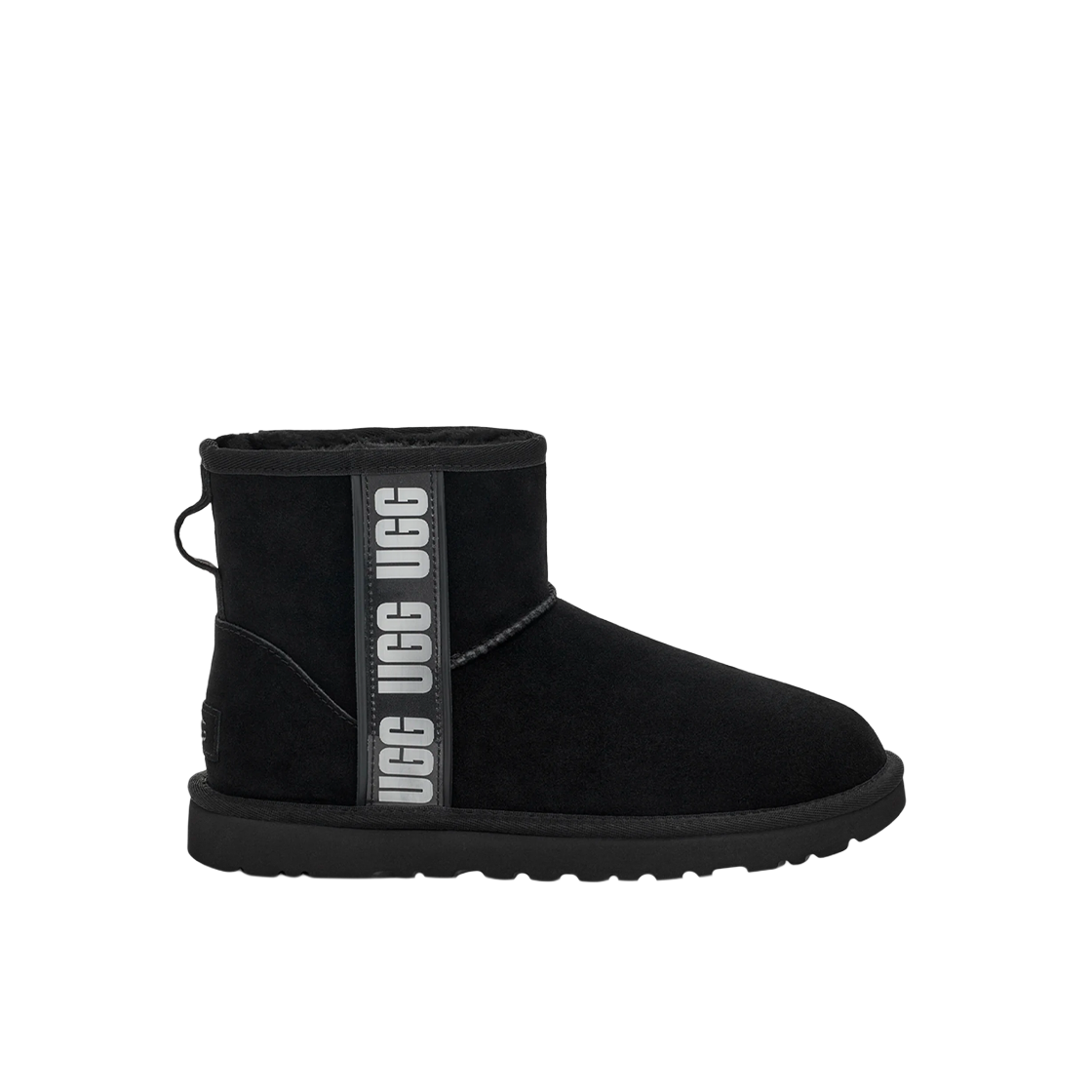 (W) 어그 클래식 미니 사이드 로고 2 부츠 블랙