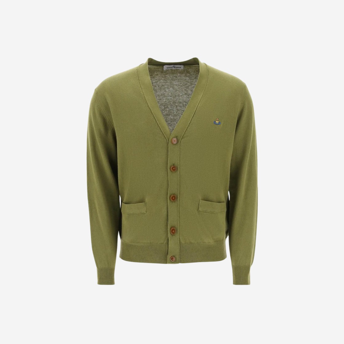 Vivienne Westwood Cardigan Green 상세 이미지 1