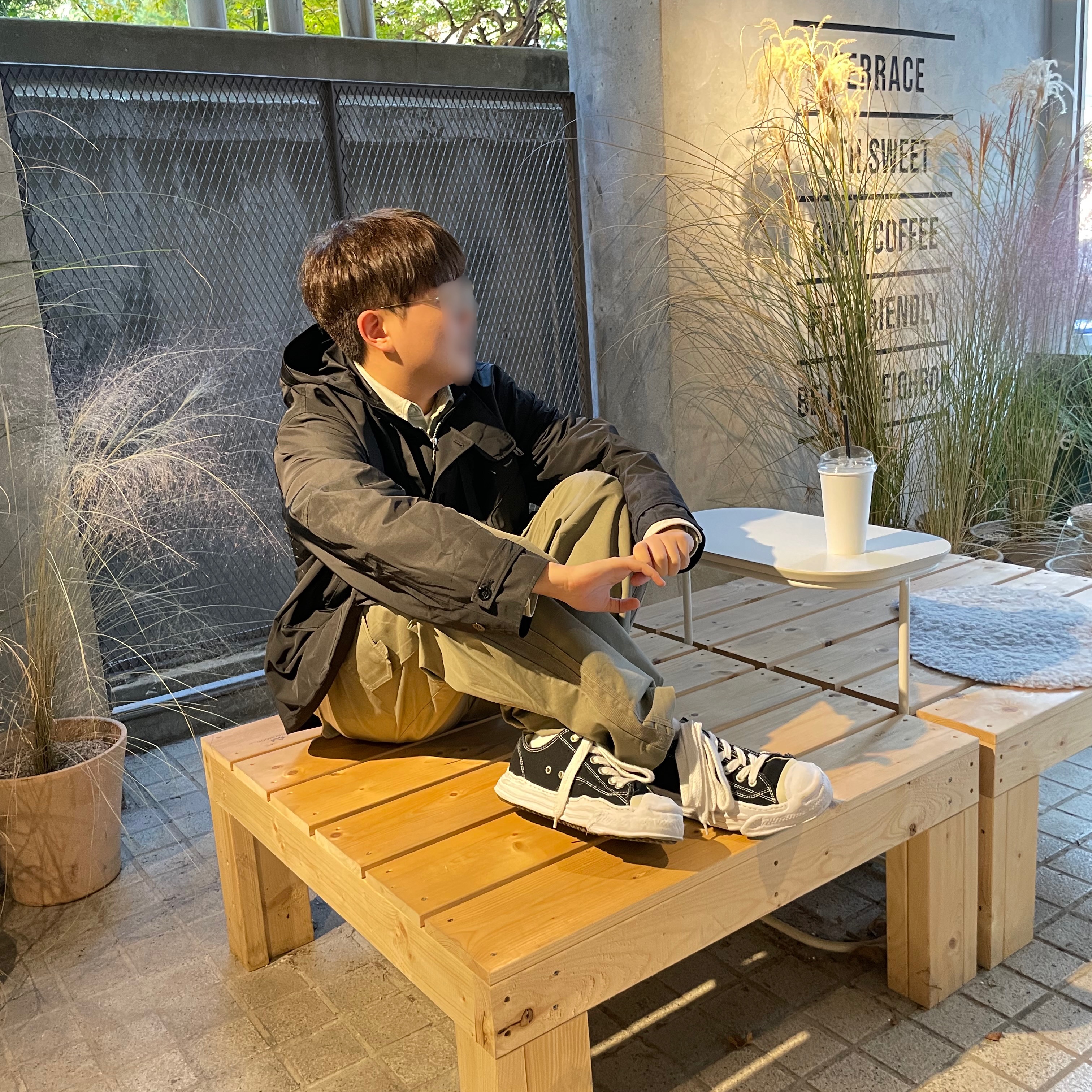 Maison Mihara Yasuhiro Hank OG Sole Canvas Low-top Sneakers Black, Etce Raptor Cargo Pants Khaki Beige 착용 스타일 - 3