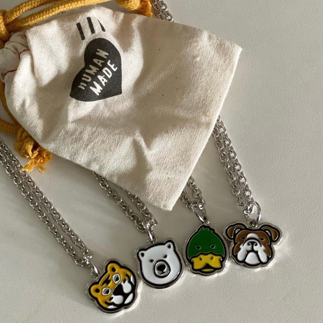 【HUMAN MADE】 ANIMAL NECKLACE : DUCK GREEN Human Made Animal Necklace Duck Green | eBay