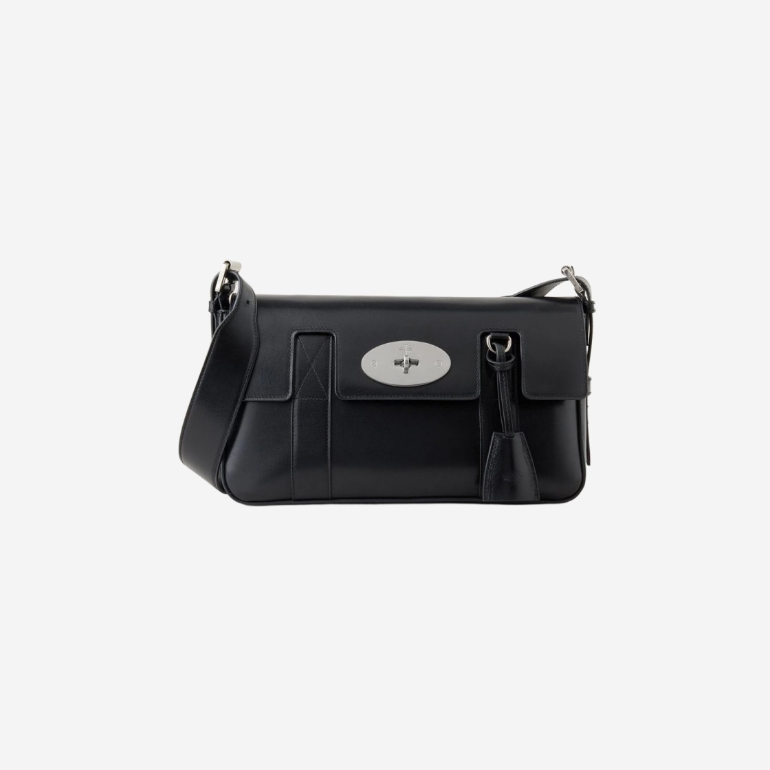 Mulberry Smooth Shiny Classic Calf East West Bayswater Black 상세 이미지 1