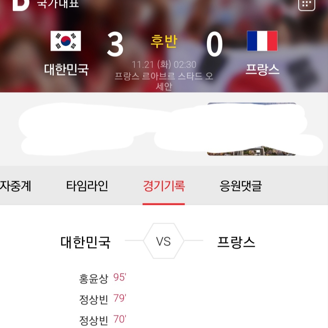 Nike Korea 2022/23 Dri-Fit ADV Player Issue Home SS Jersey Global Red - Asia (Non Marking Ver.), Nike Korea 2022/23 Dri-Fit ADV Match Home SS Jersey Global Red - US/EU (Non Marking Ver.) 착용 스타일 - 1