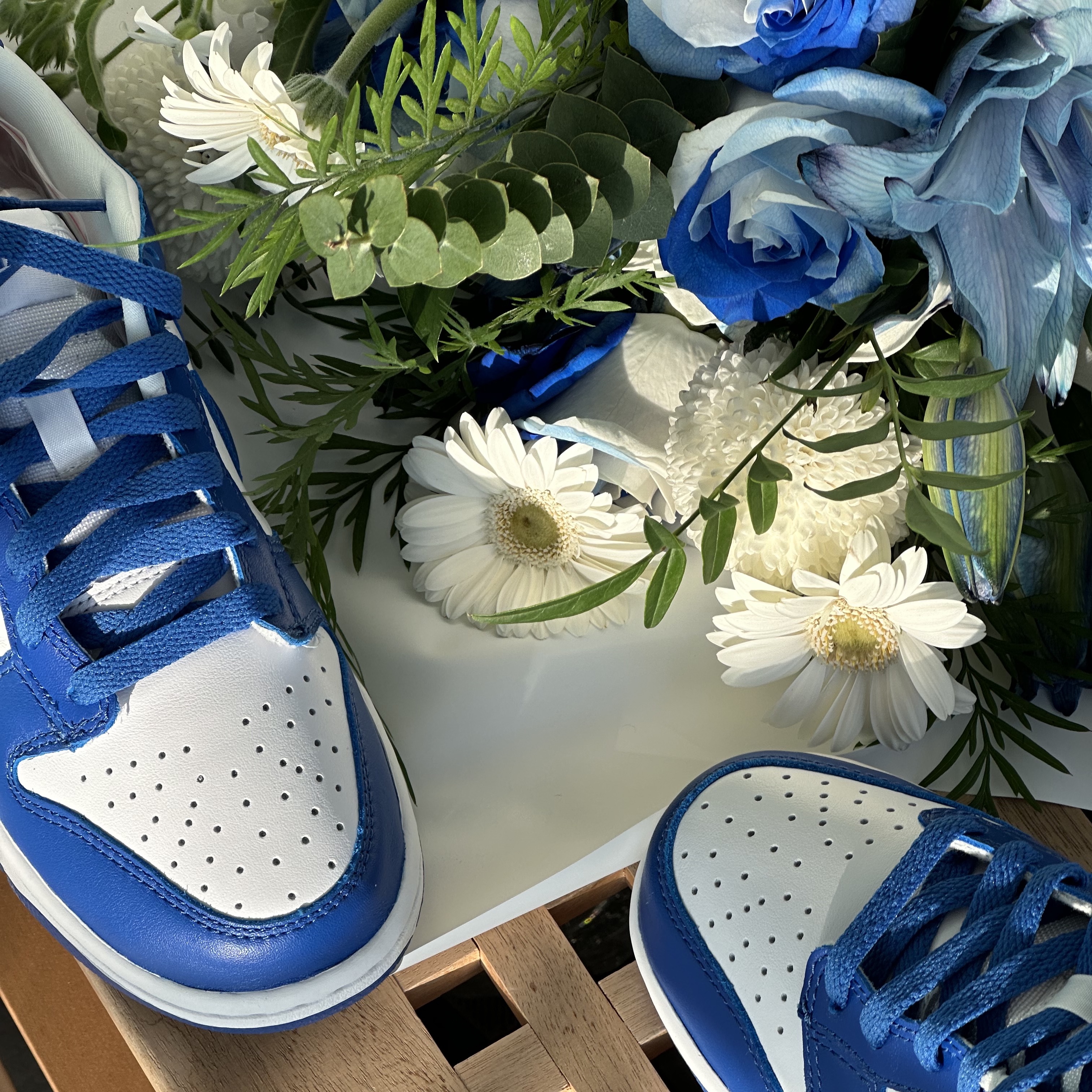 Nike Dunk Low SP Kentucky 2022 착용 스타일 - 1