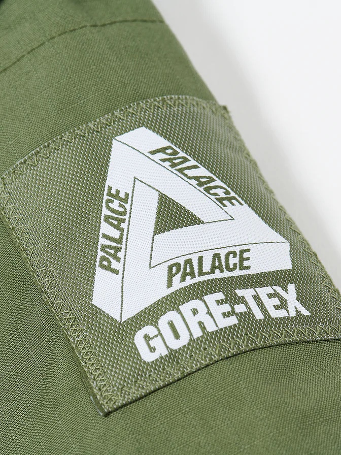 Palace Gore-Tex Cotton RS Cargos Olive - 23FW 착용 스타일 - 2