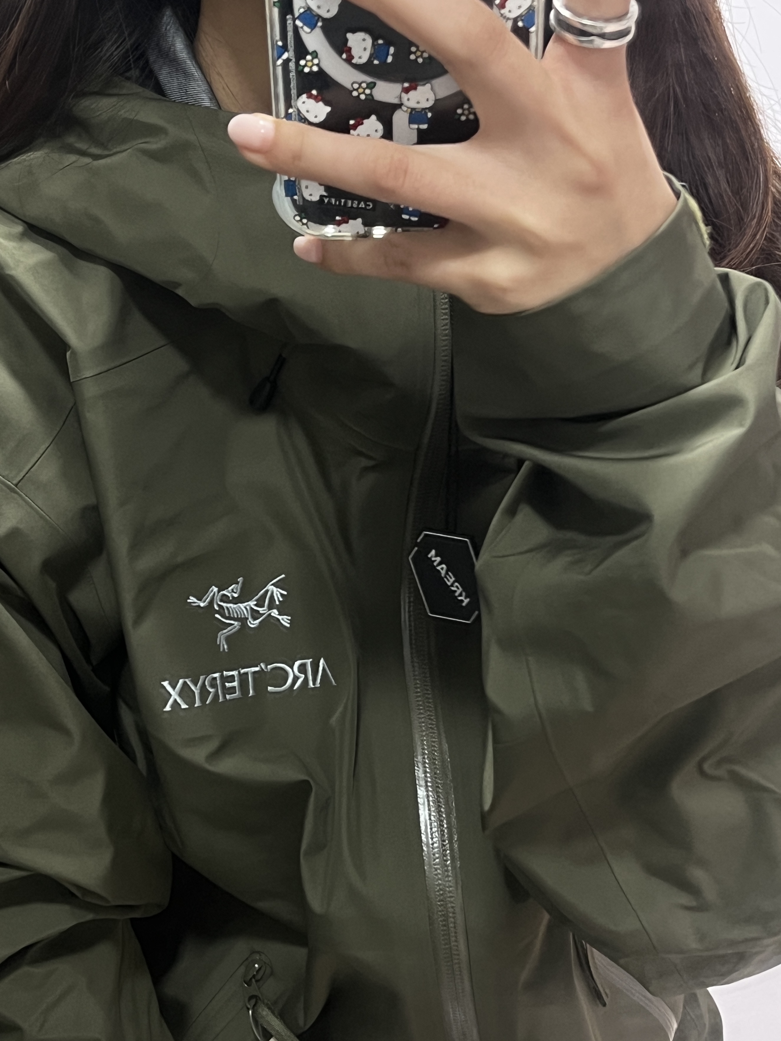 Arc'teryx Beta LT Jacket Tatsu 착용 스타일