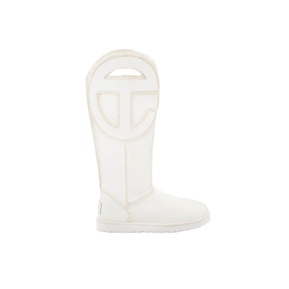 어그 x 텔파 로고 톨 크링클 화이트(UGG x Telfar Logo Tall Crinkle White)