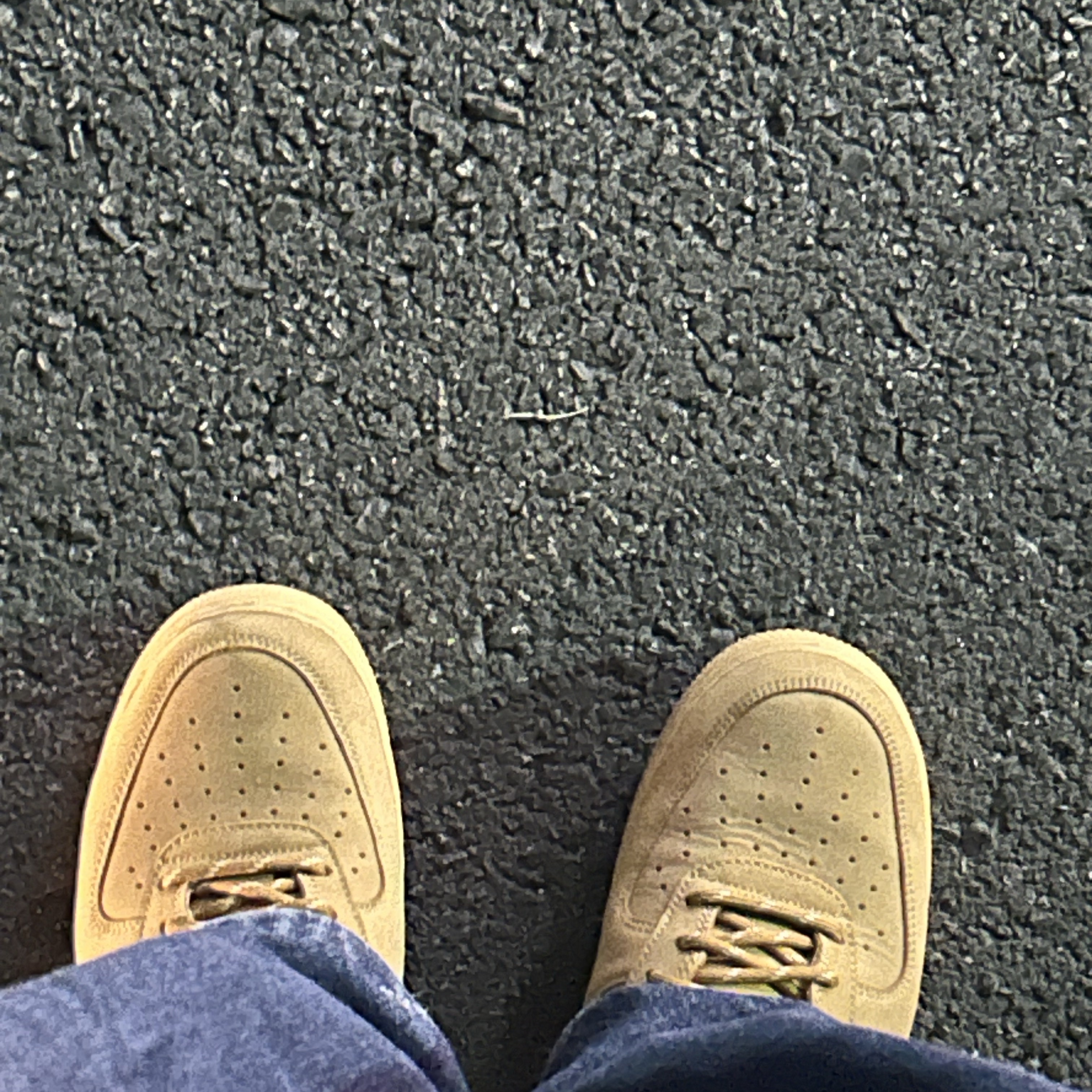 Nike Air Force 1 '07 WB Flax 착용 스타일