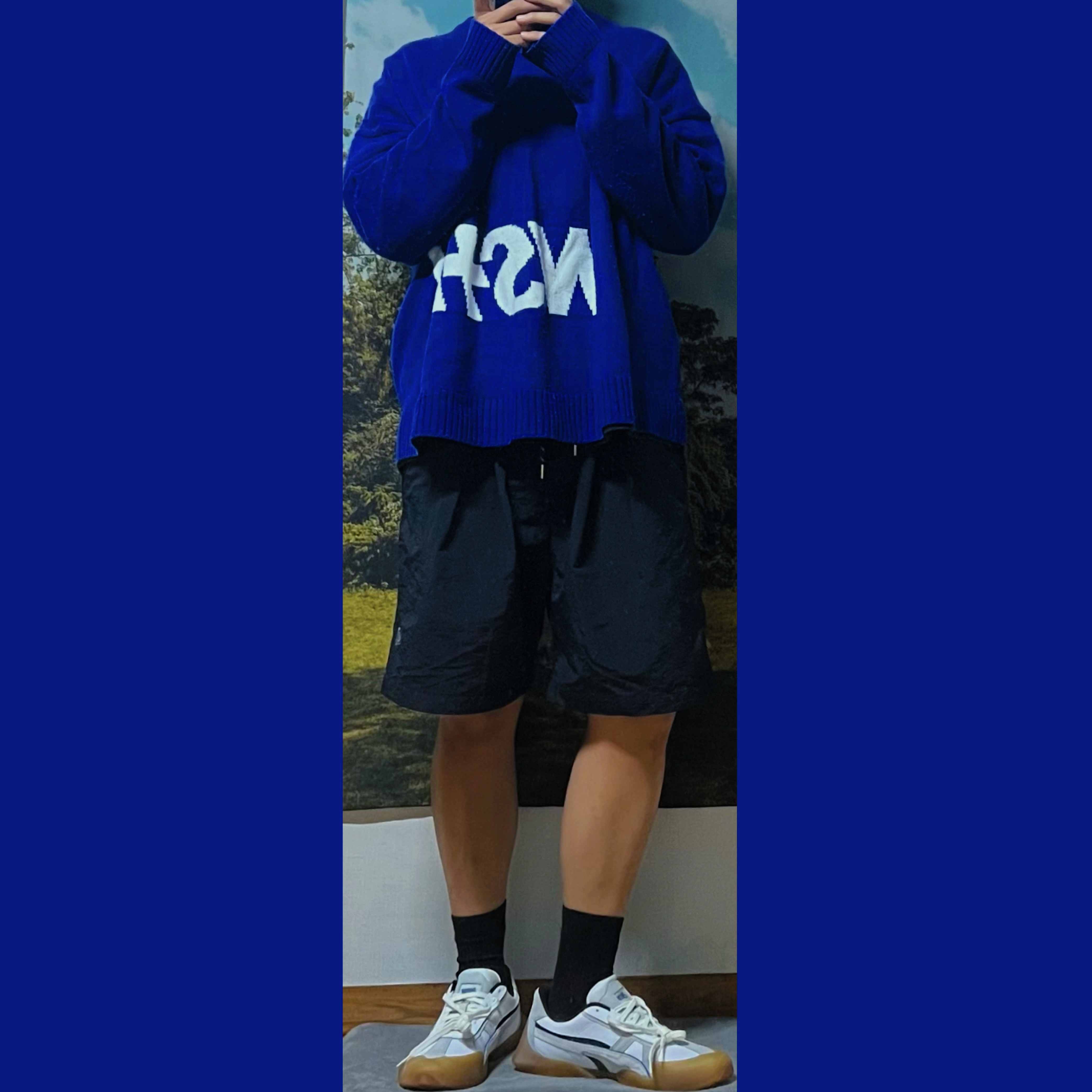 Puma Vaderon White 착용 스타일