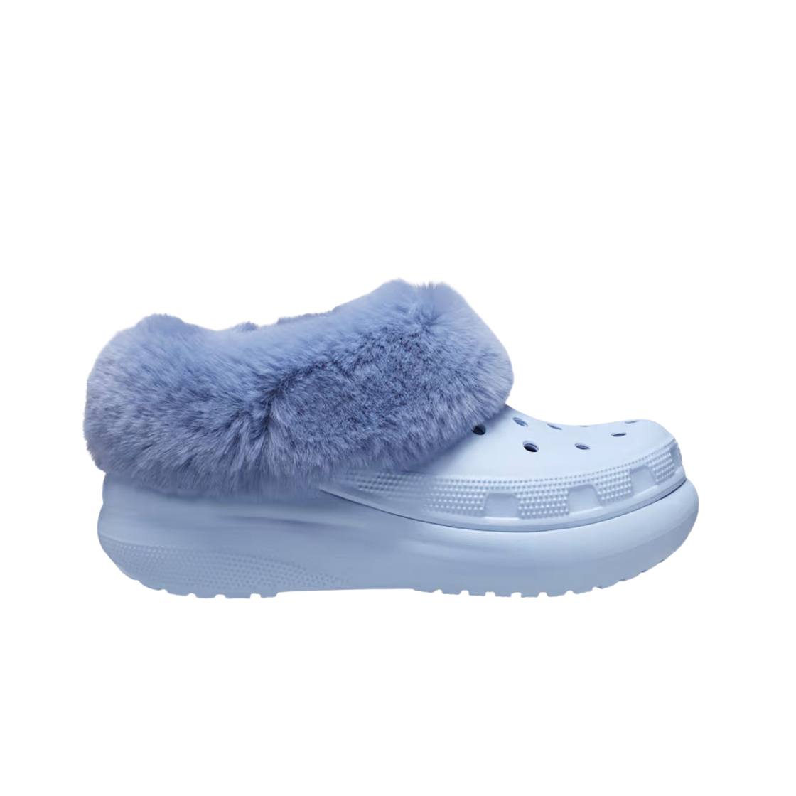 크록스 퍼에버 크러쉬 블루 칼사이트(Crocs Furever Crush Blue Calcite) - 1