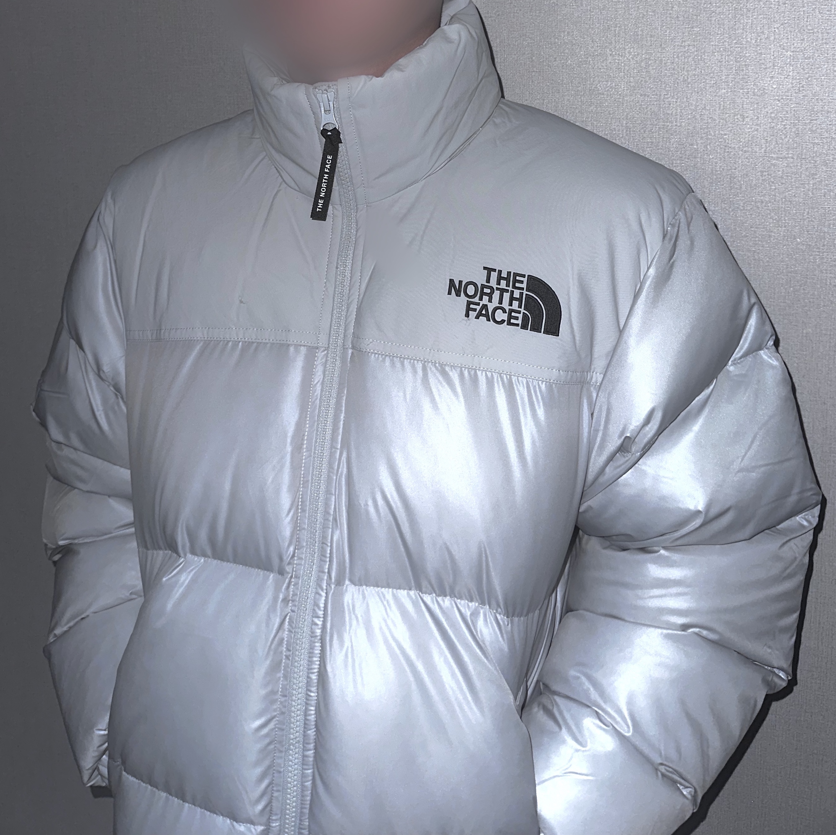 The North Face On Ball Jacket Light Grey 착용 스타일