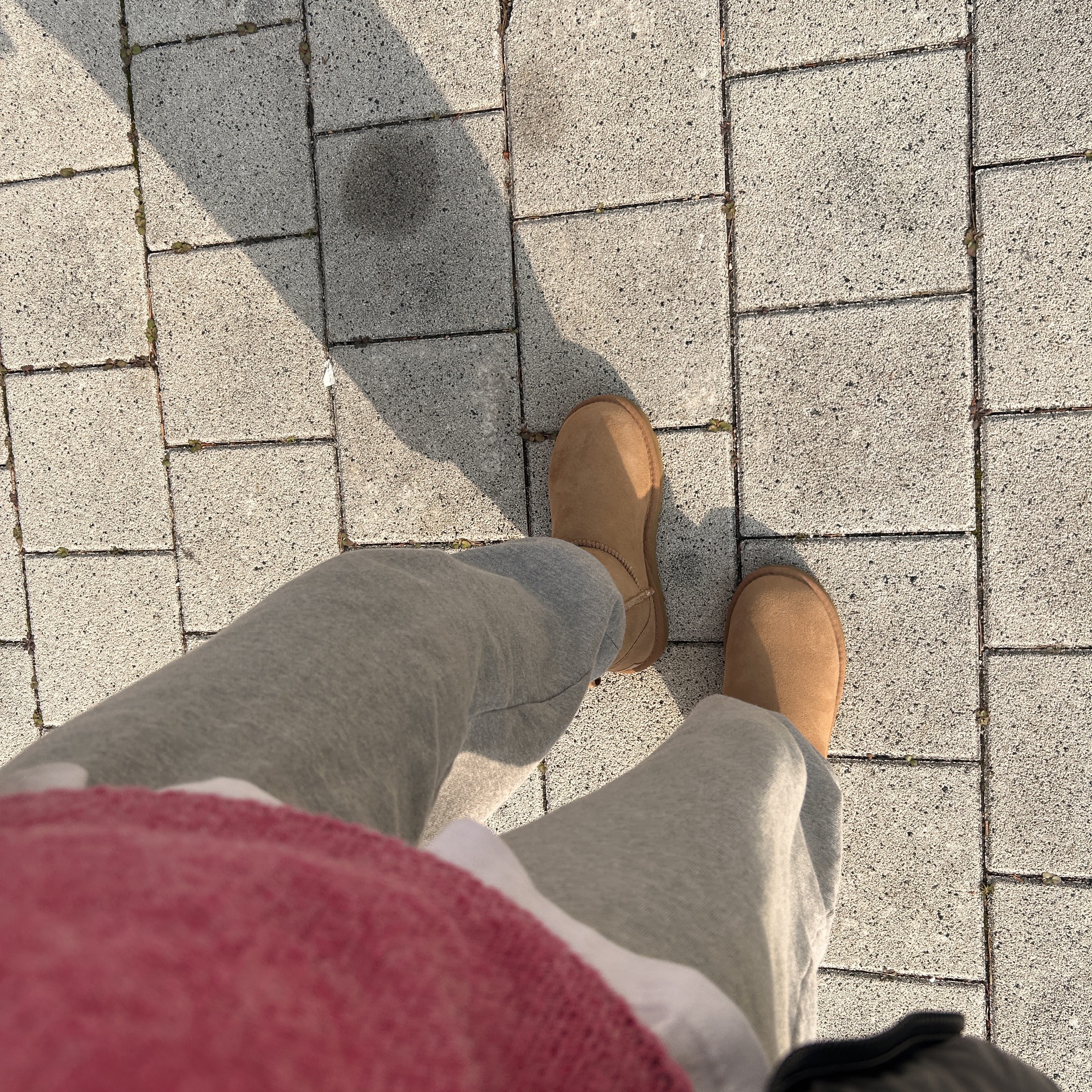 (W) UGG Classic Mini II Boots Chestnut 착용 스타일
