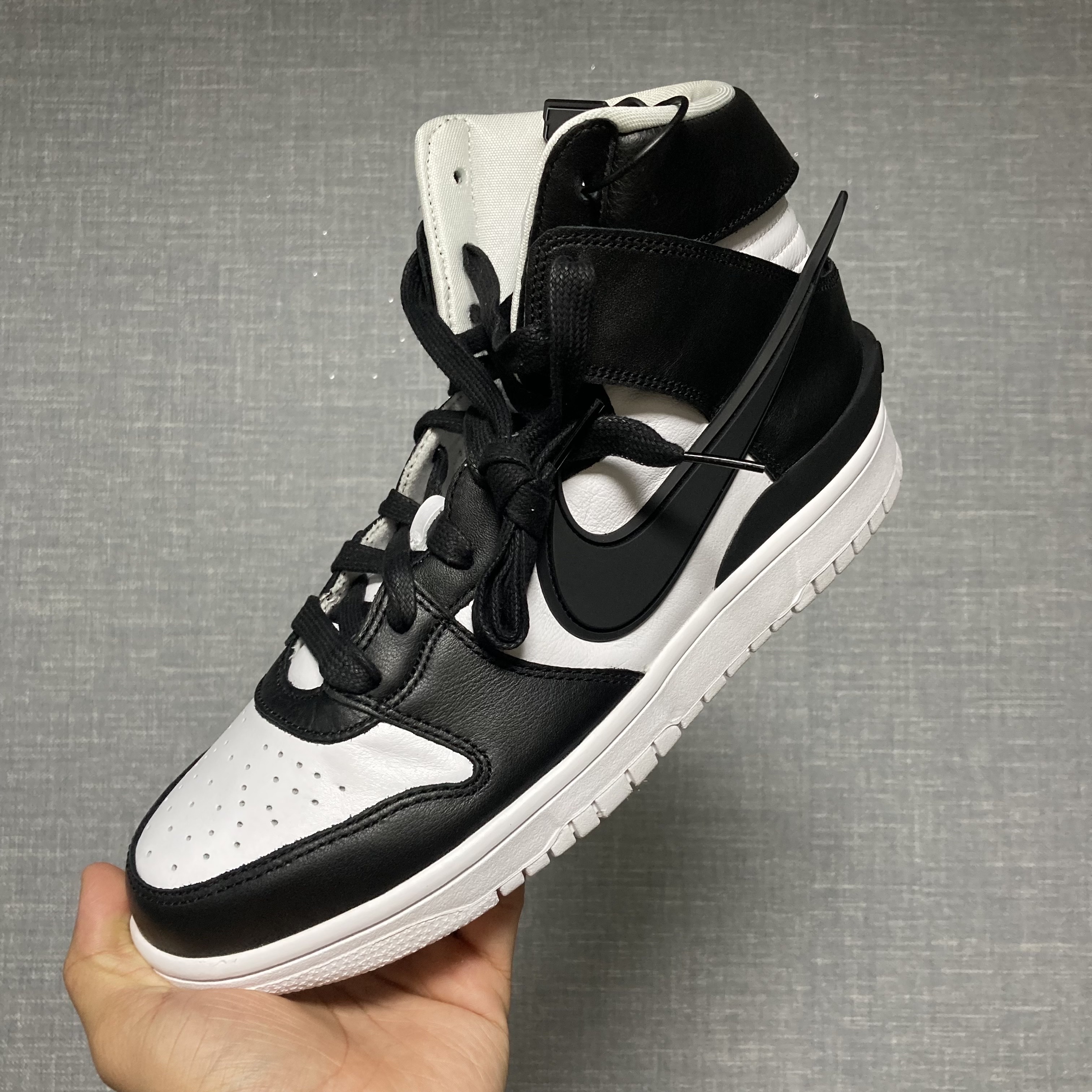 Nike x Ambush Dunk High Black 착용 스타일