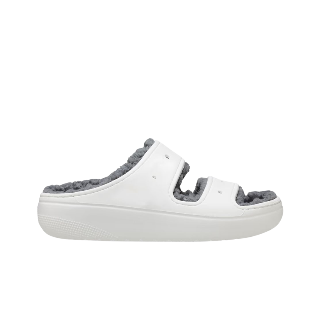 207446-100 Crocs Classic Cozy Sandal White