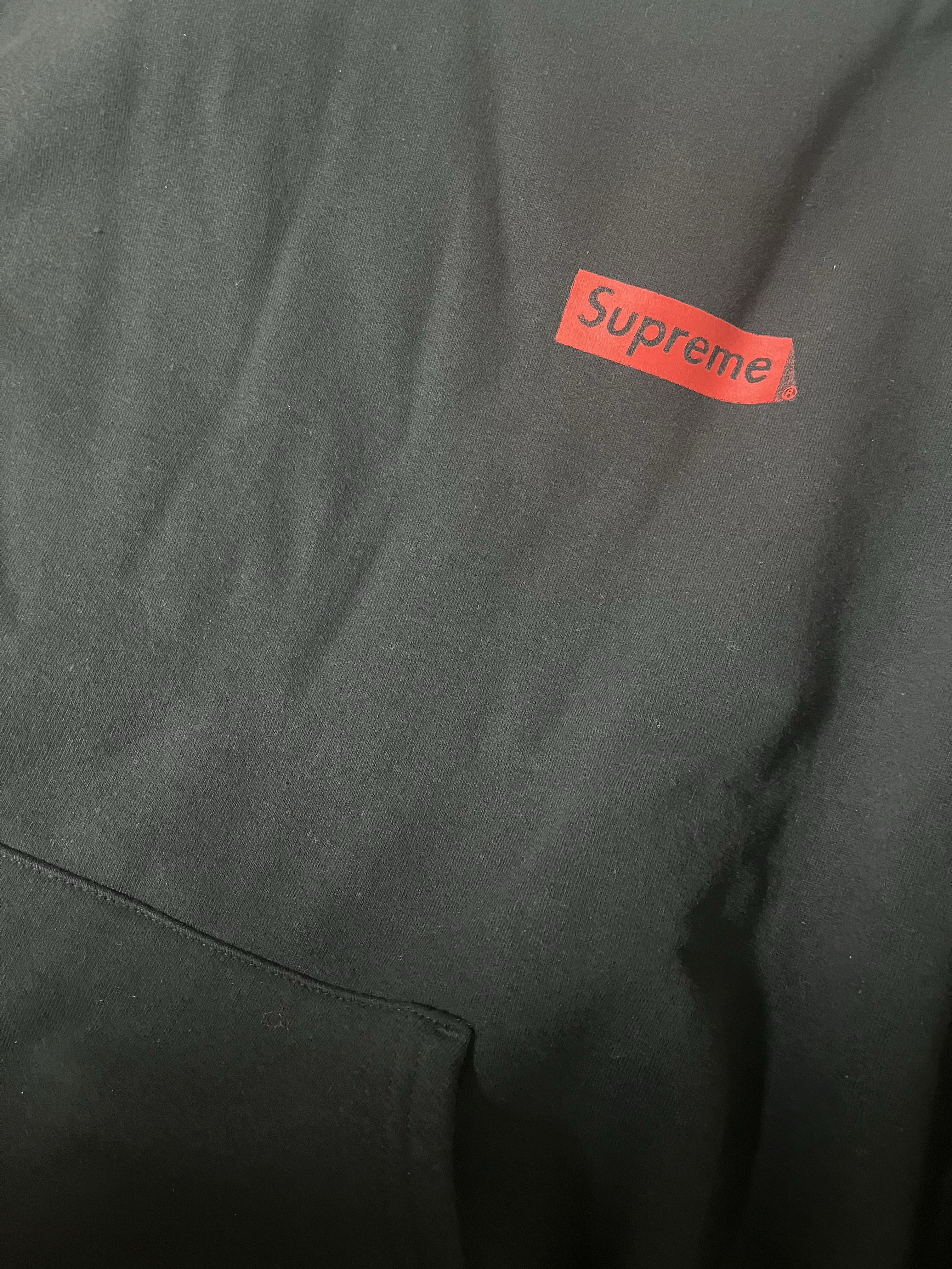 Supreme Fiend Hooded Sweatshirt Black - 23SS 착용 스타일 - 1