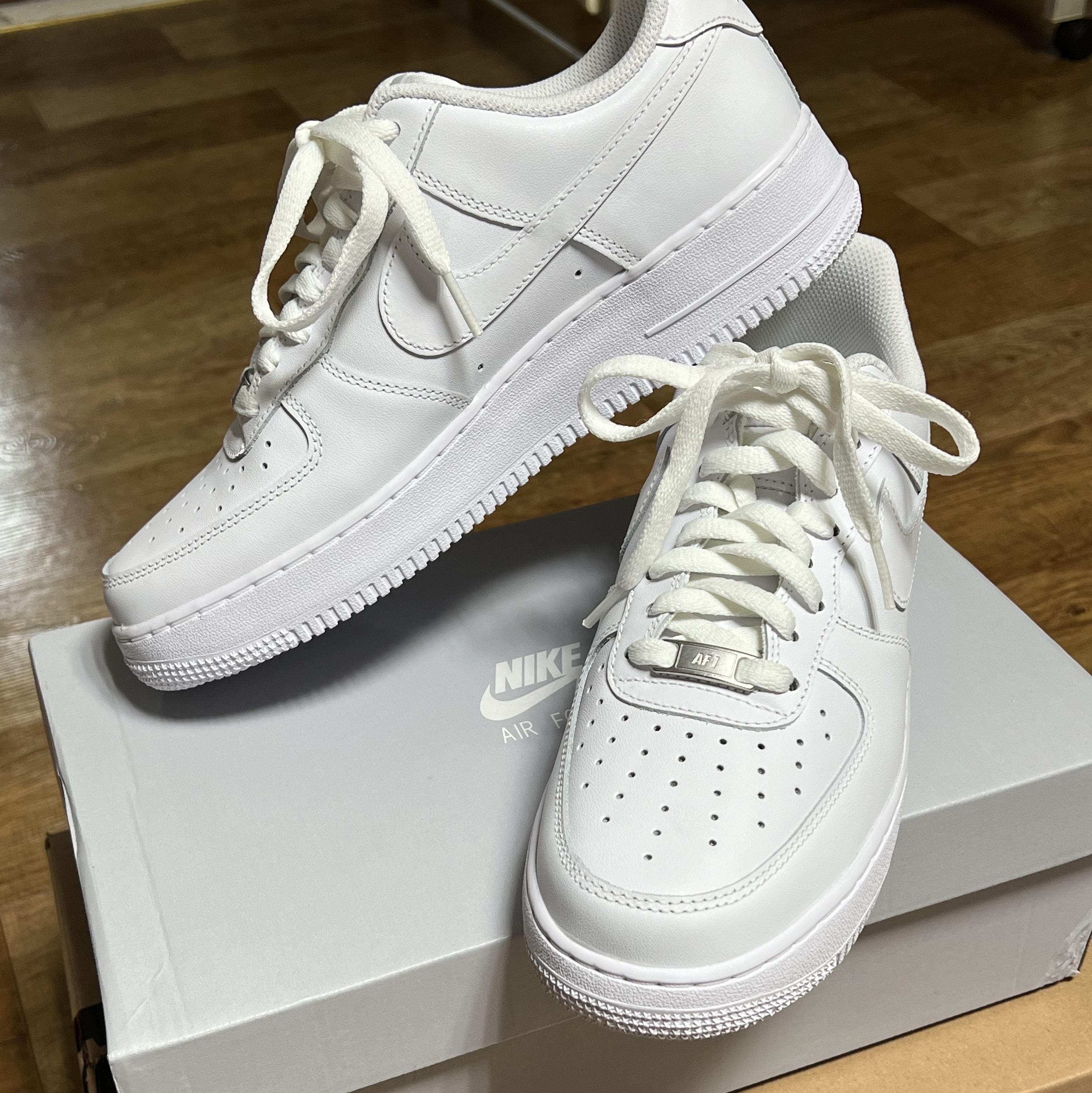 Nike Air Force 1 '07 Low White 착용 스타일
