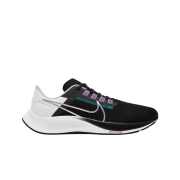 Nike Air Zoom Pegasus 38 Black Metallic Silver