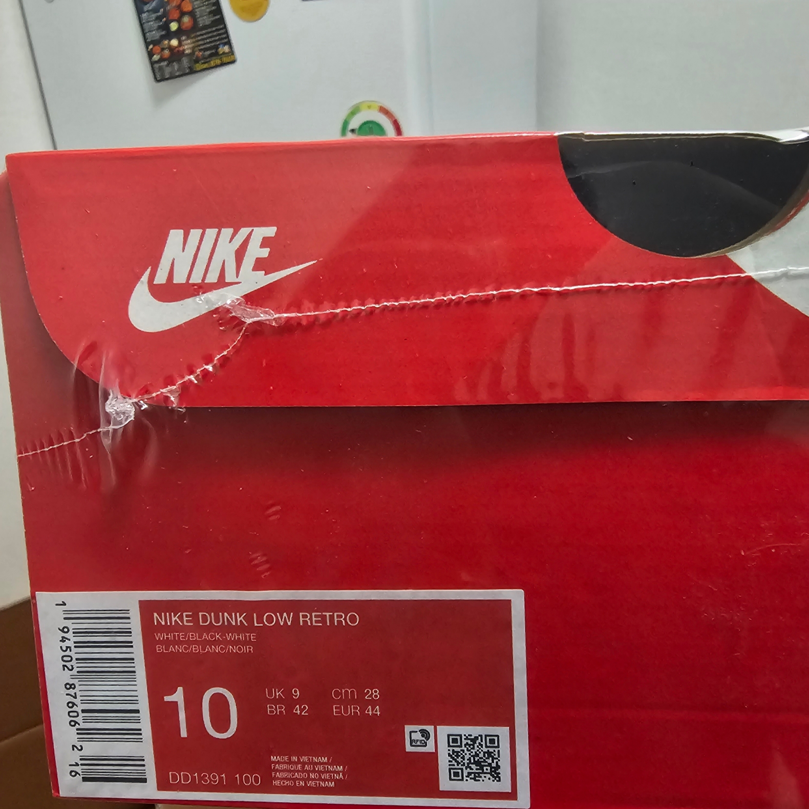 Nike Dunk Low Retro Black 착용 스타일 - 3